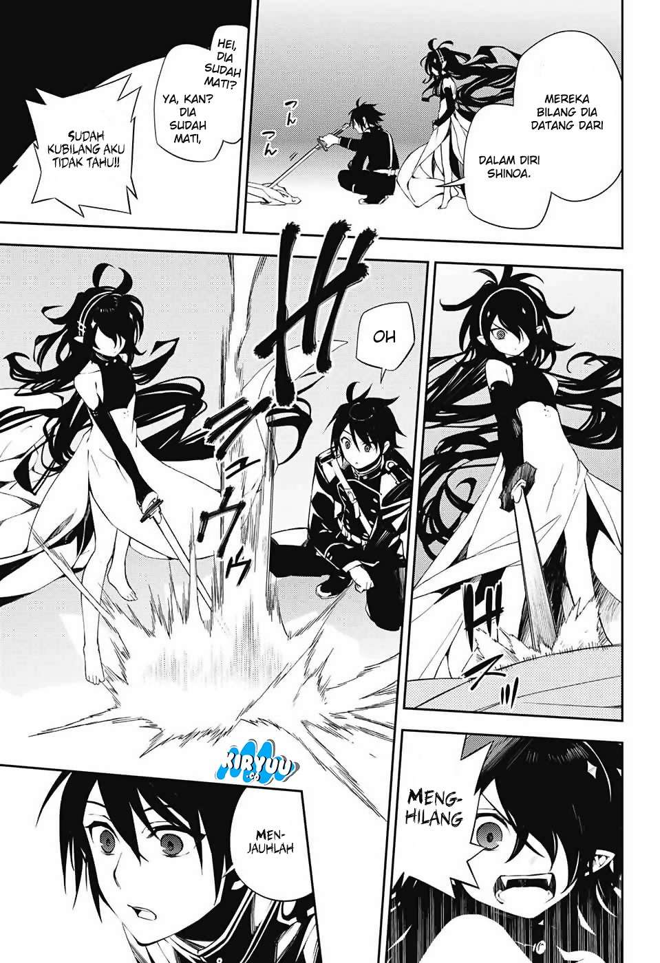 Owari no Seraph Chapter 74 - halaman 16