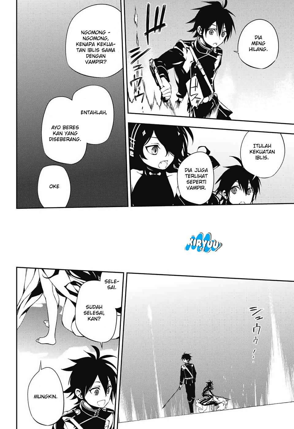 Owari no Seraph Chapter 74 - halaman 17