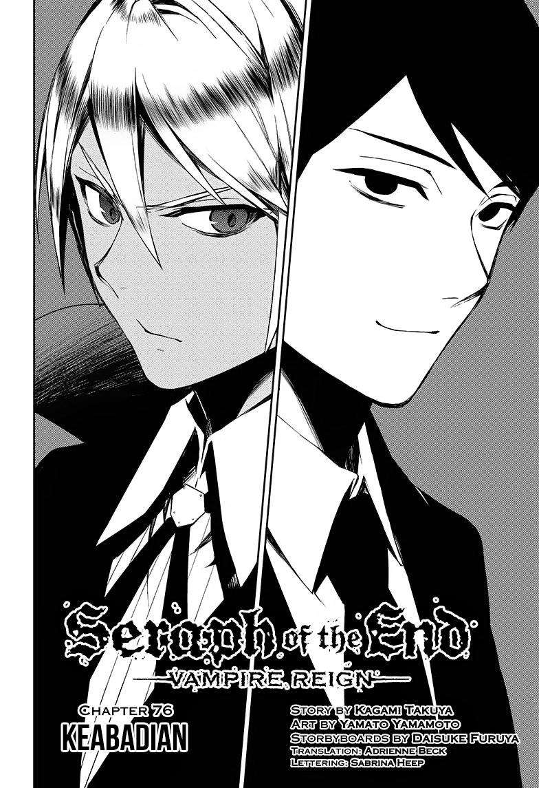 Owari no Seraph Chapter 76 - halaman 3