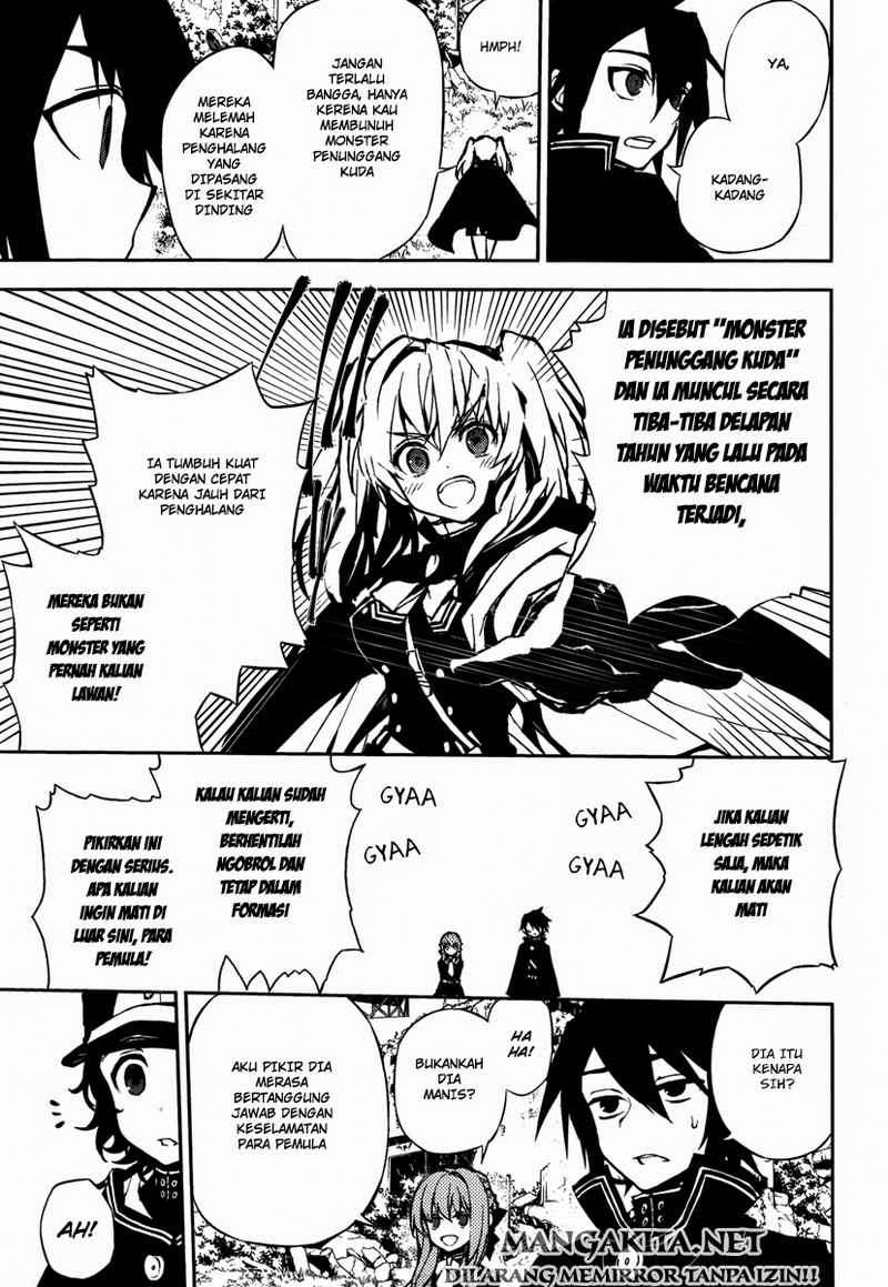 Owari no Seraph Chapter 8 - halaman 23