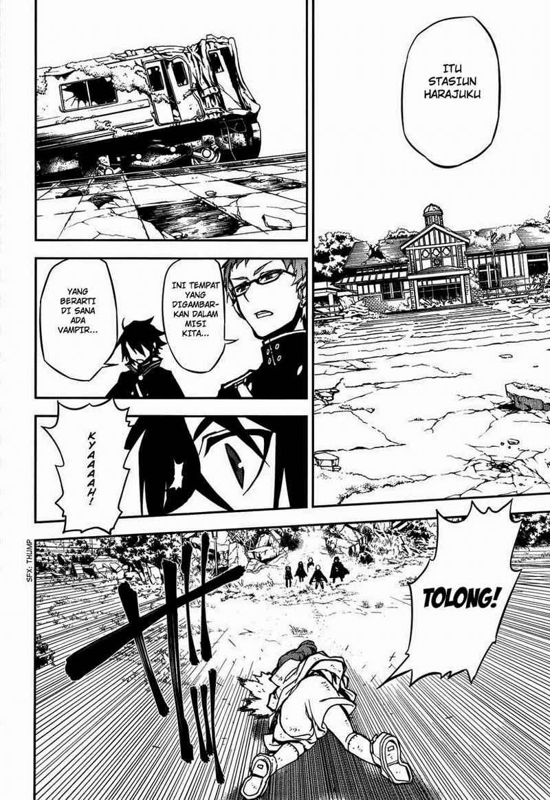 Owari no Seraph Chapter 8 - halaman 24