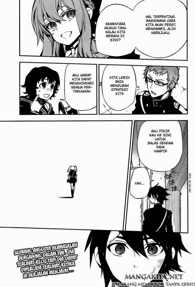 Owari no Seraph Chapter 8 - halaman 44
