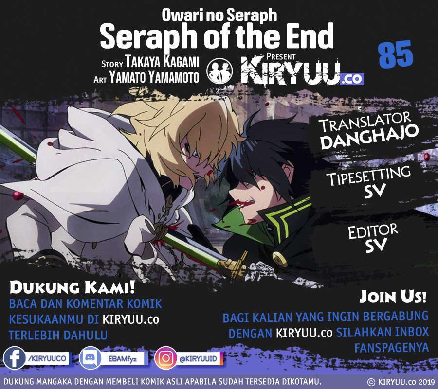 Owari no Seraph Chapter 85 - halaman 1