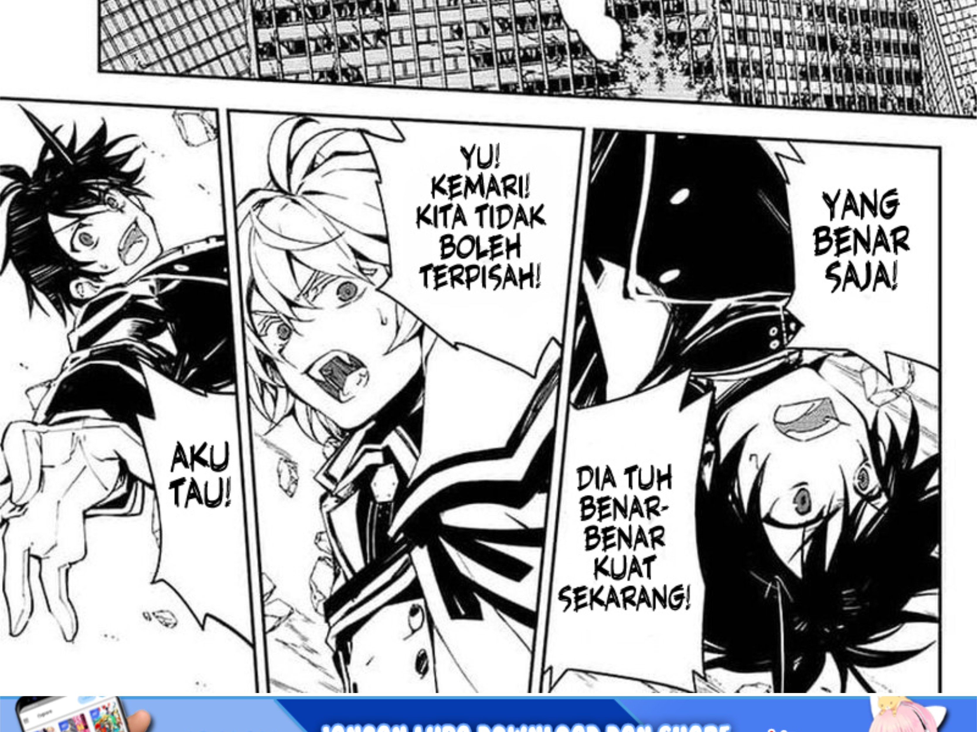 Owari no Seraph Chapter 87 - halaman 8