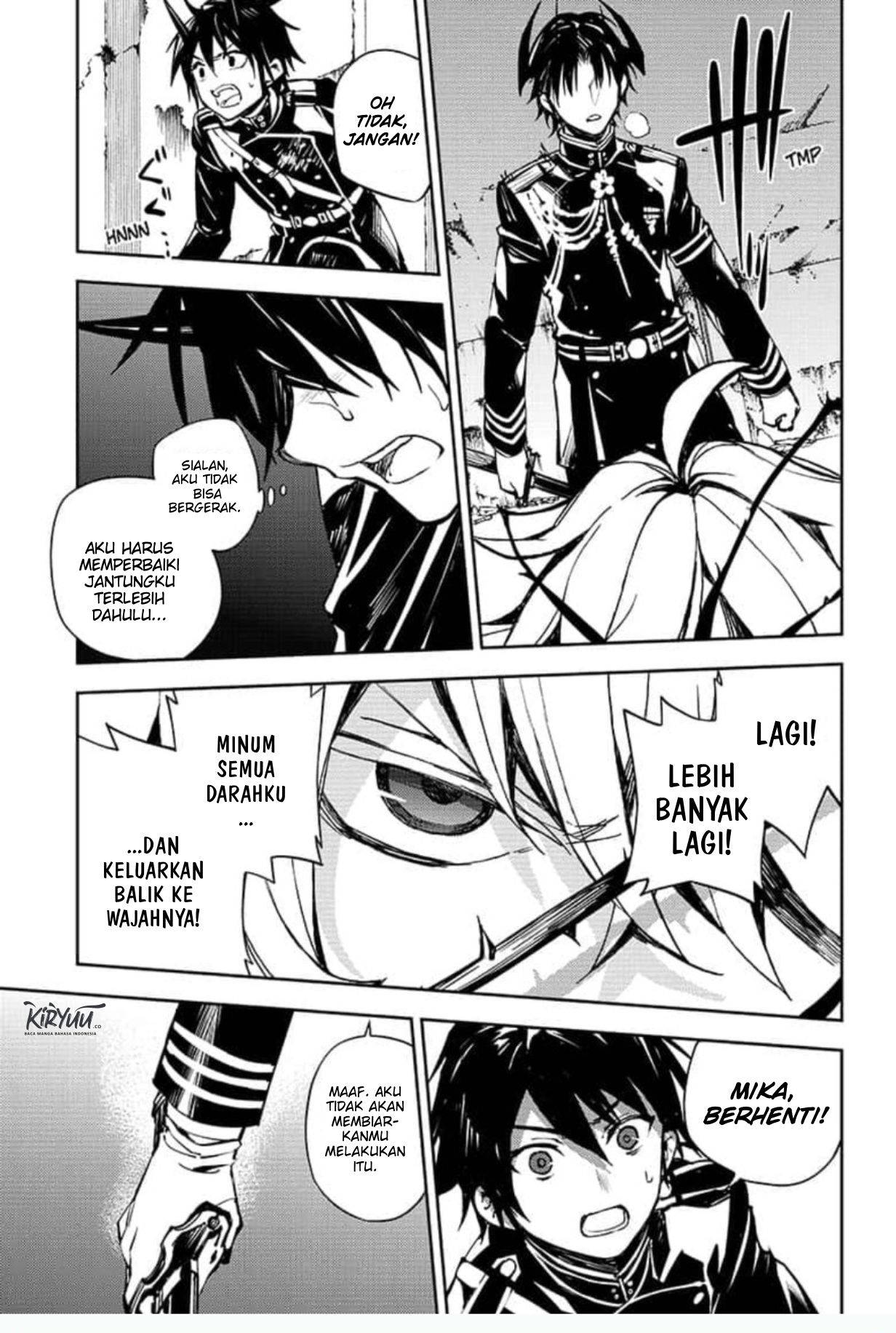 Owari no Seraph Chapter 89 - halaman 17