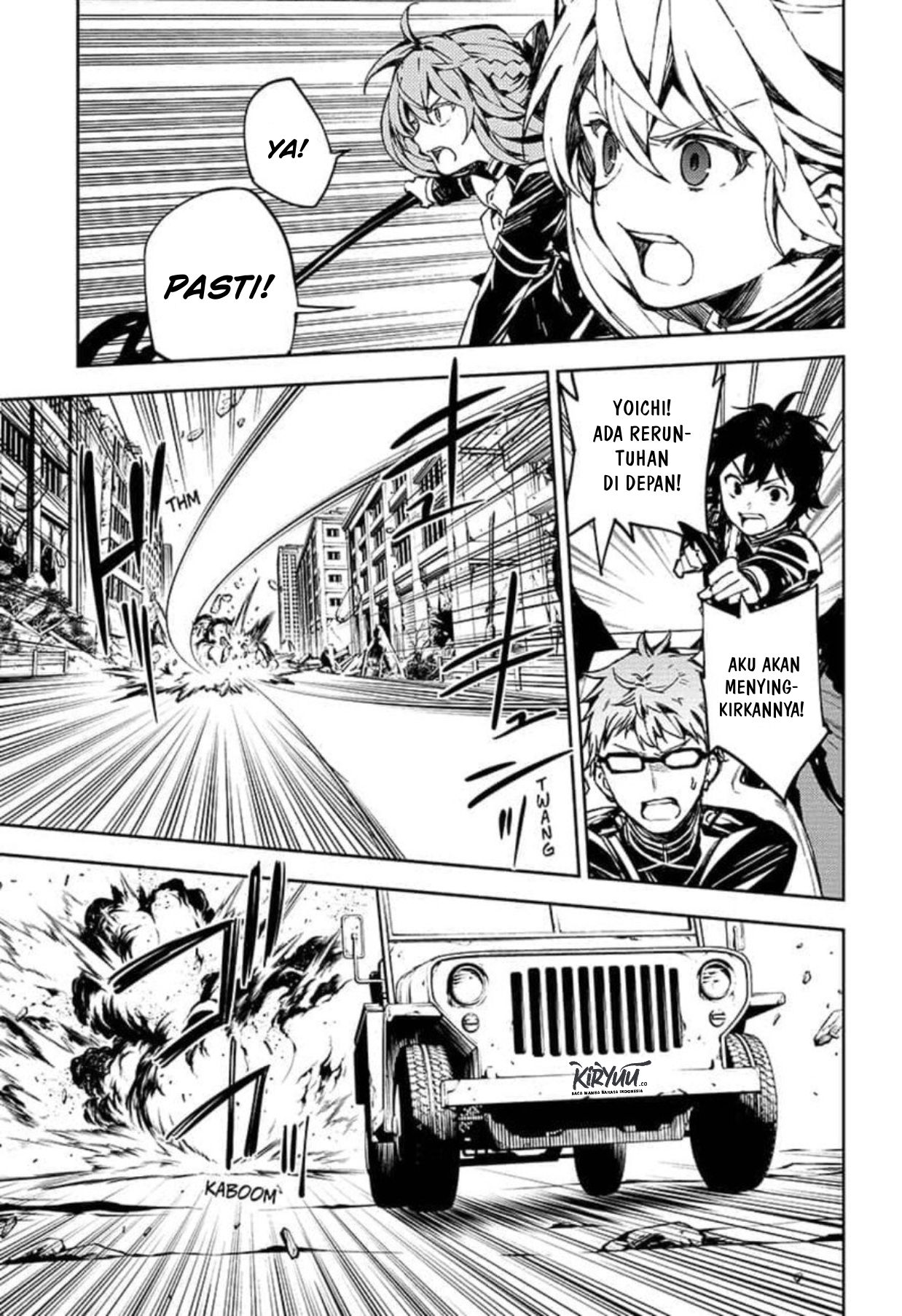 Owari no Seraph Chapter 89 - halaman 24