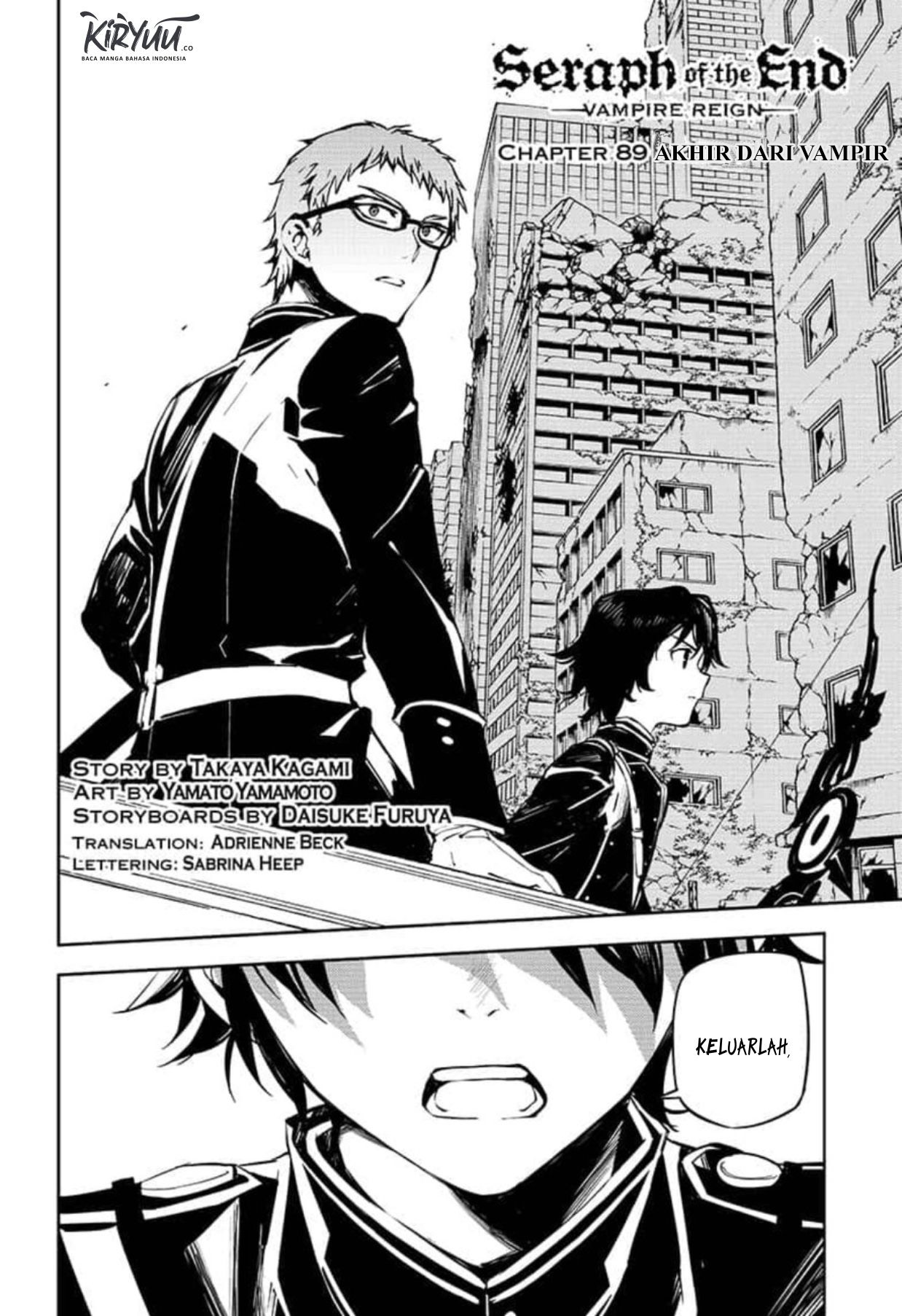 Owari no Seraph Chapter 89 - halaman 3