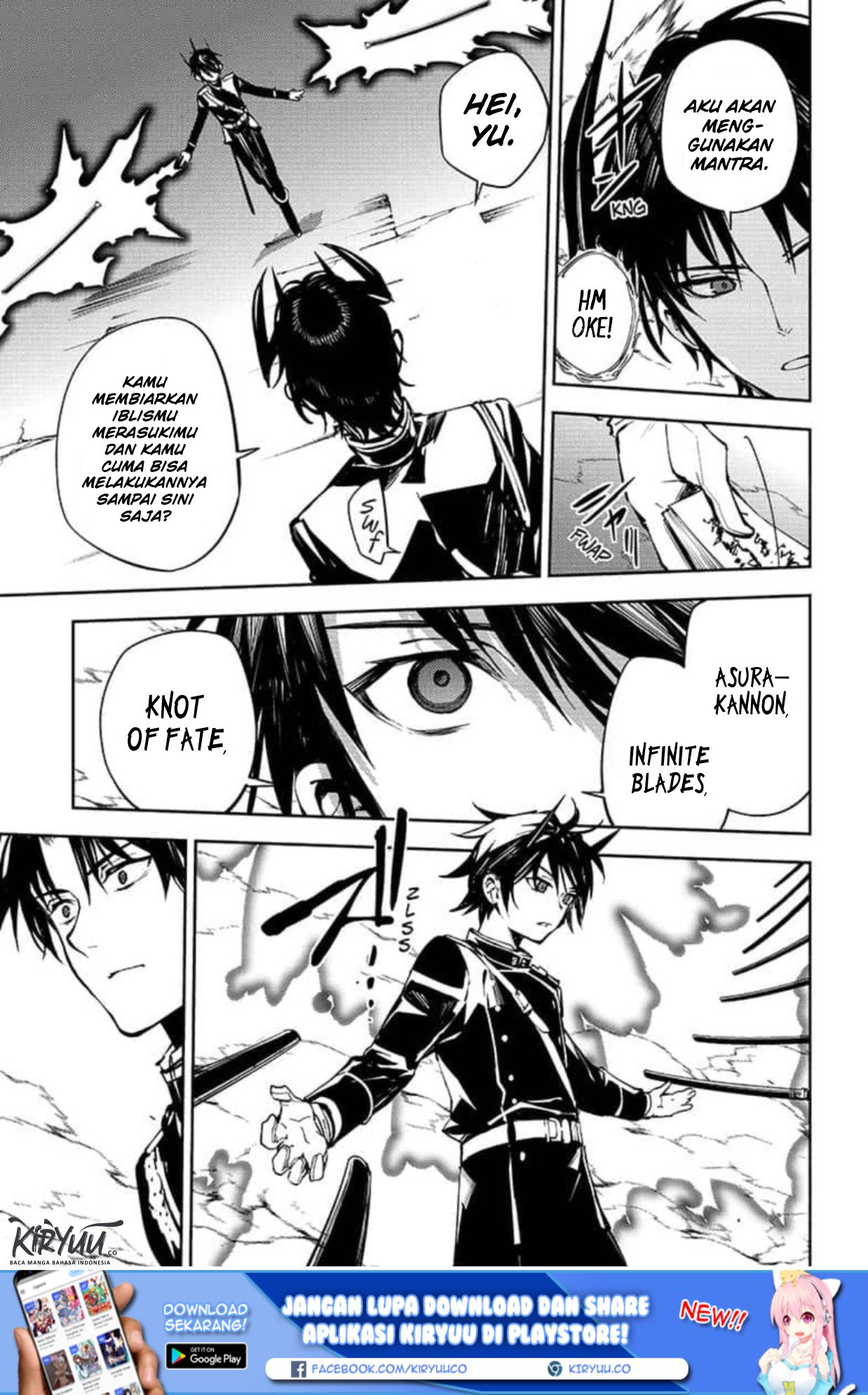 Owari no Seraph Chapter 89 - halaman 6
