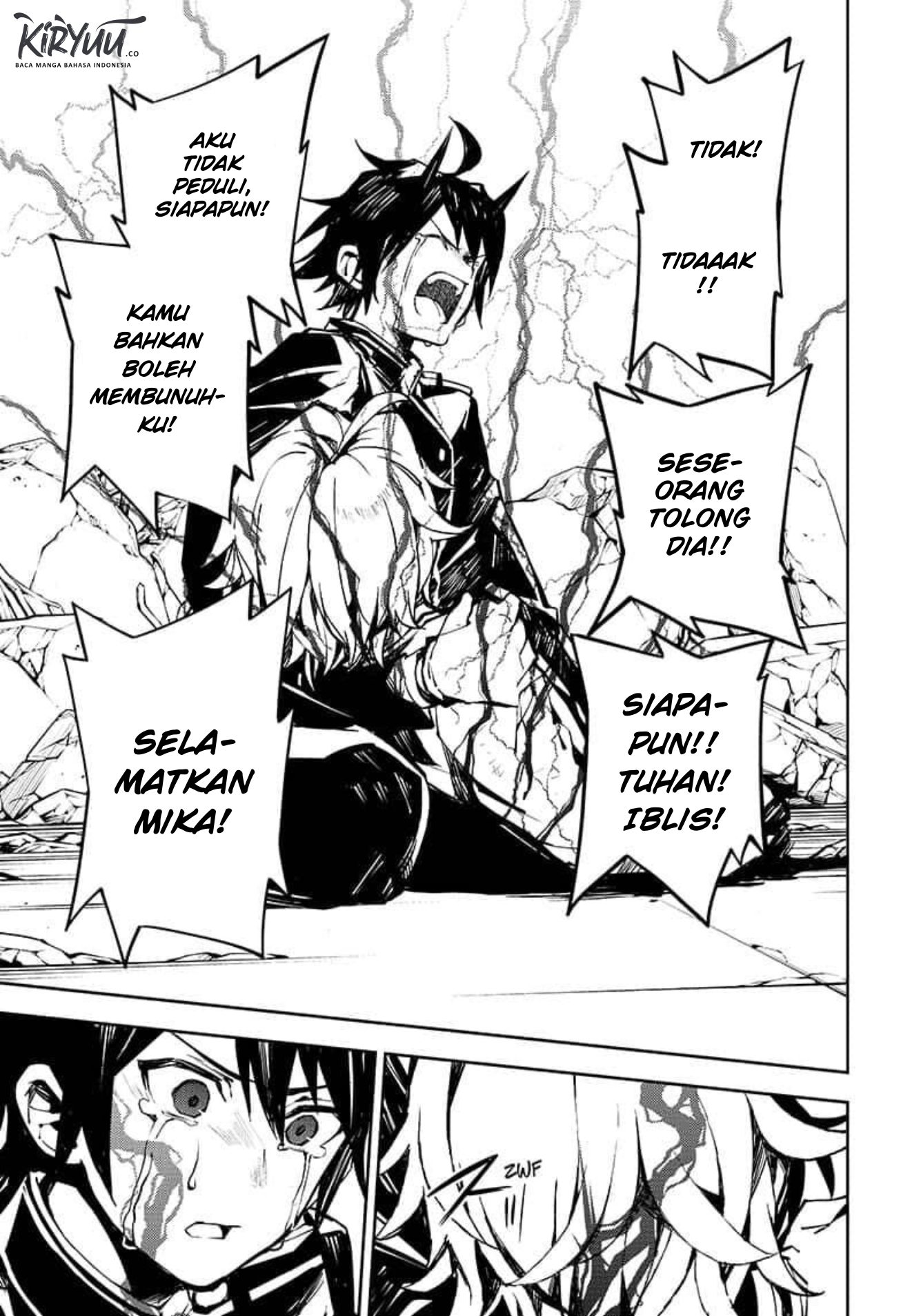 Owari no Seraph Chapter 90 - halaman 12