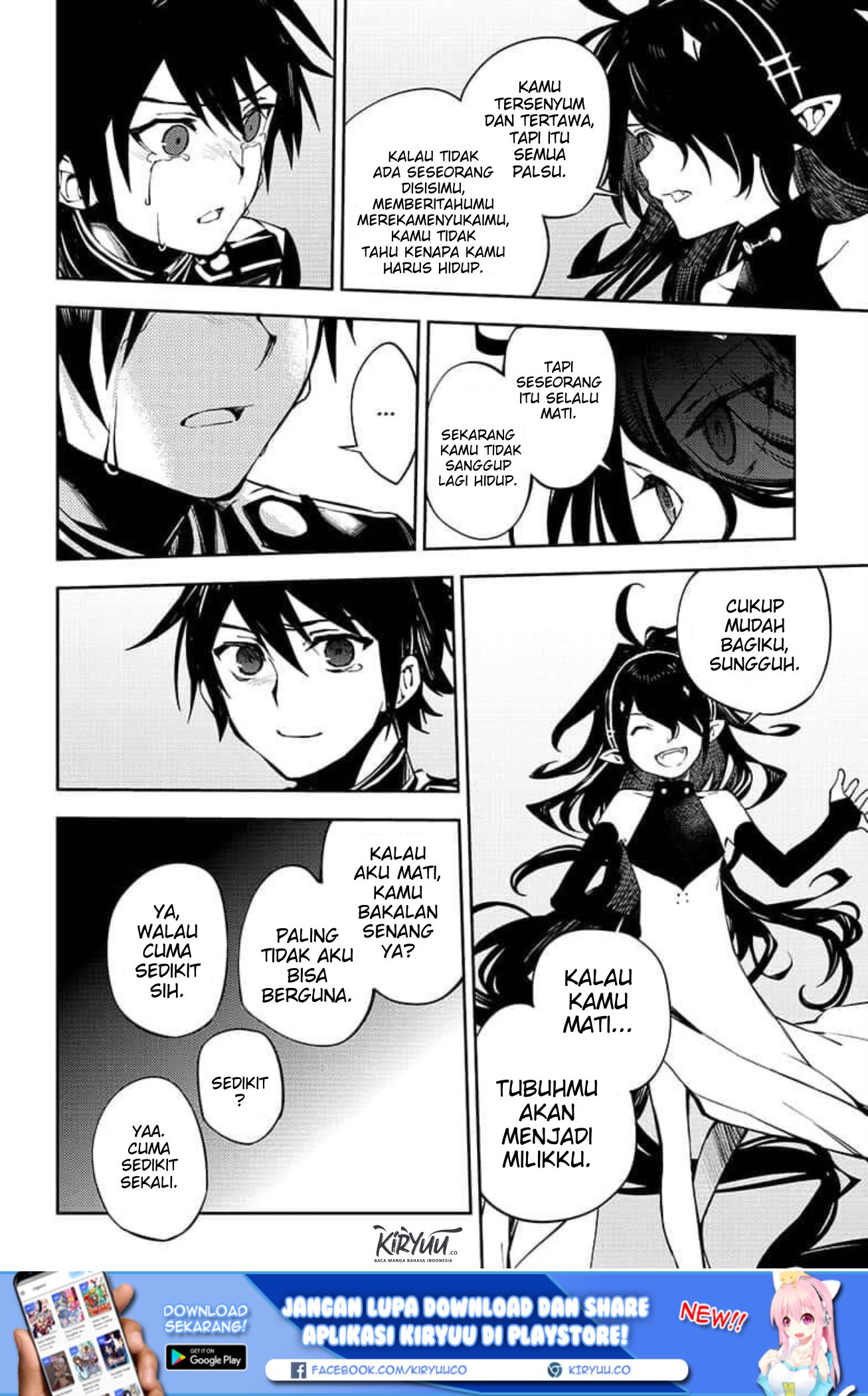 Owari no Seraph Chapter 90 - halaman 22