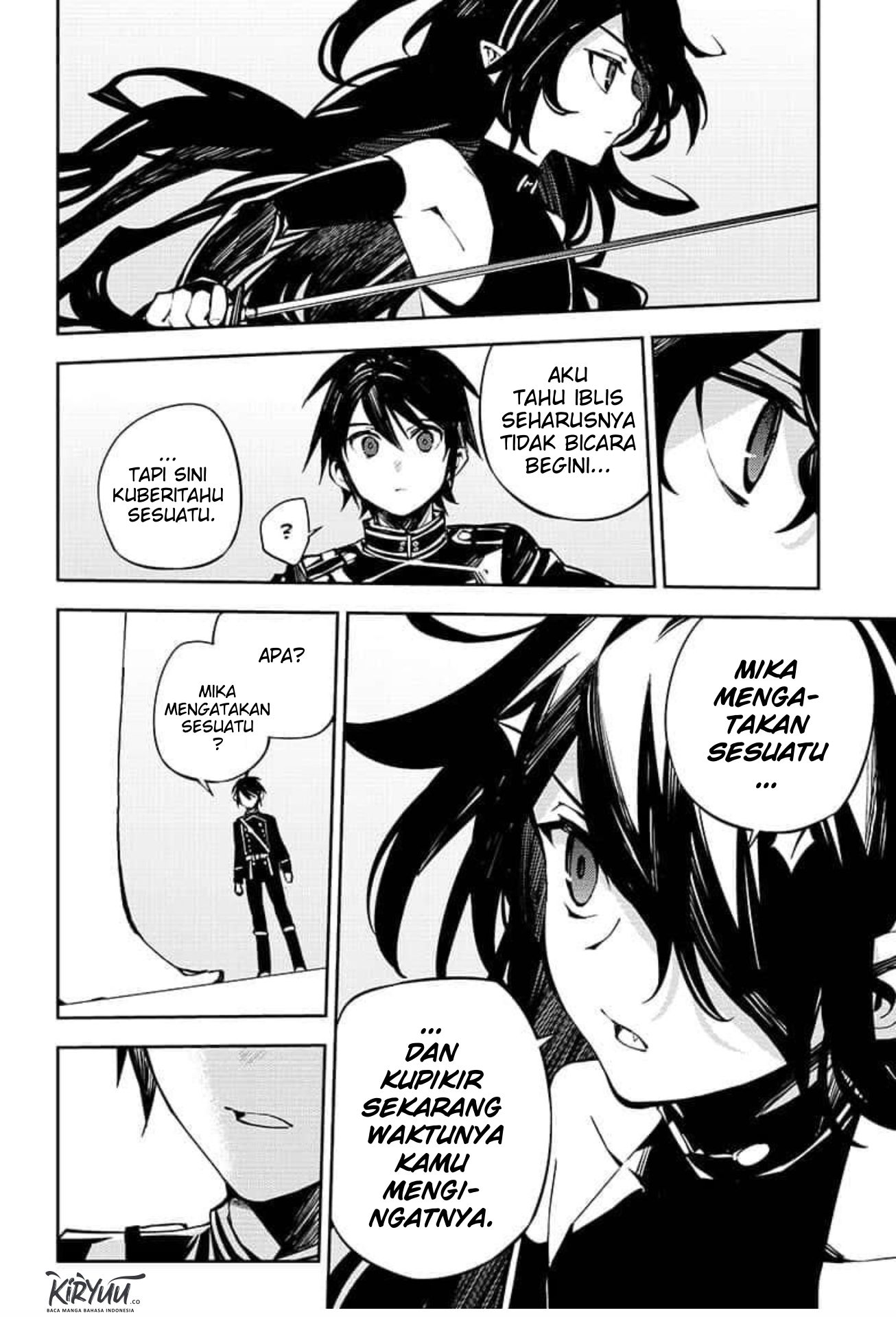 Owari no Seraph Chapter 90 - halaman 28