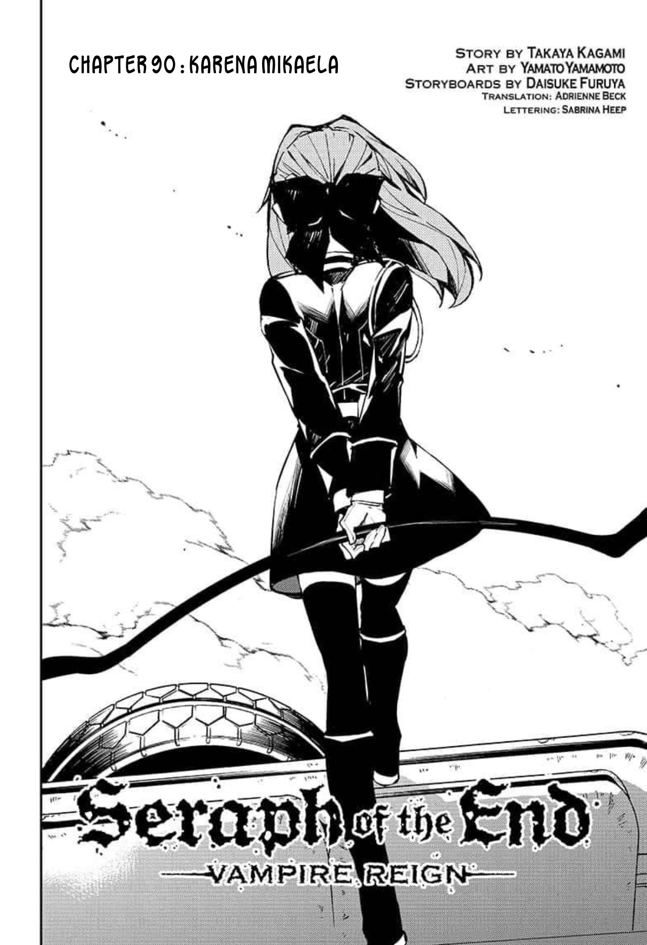 Owari no Seraph Chapter 90 - halaman 3