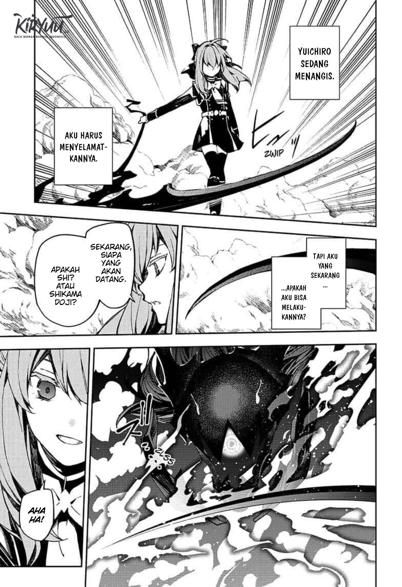 Owari no Seraph Chapter 90 - halaman 4