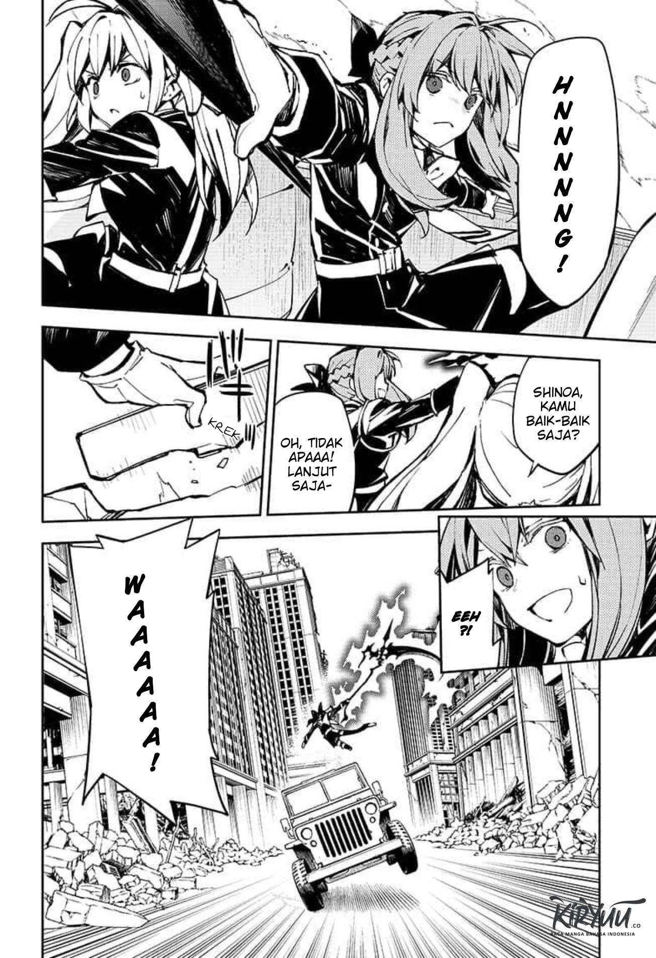 Owari no Seraph Chapter 90 - halaman 7
