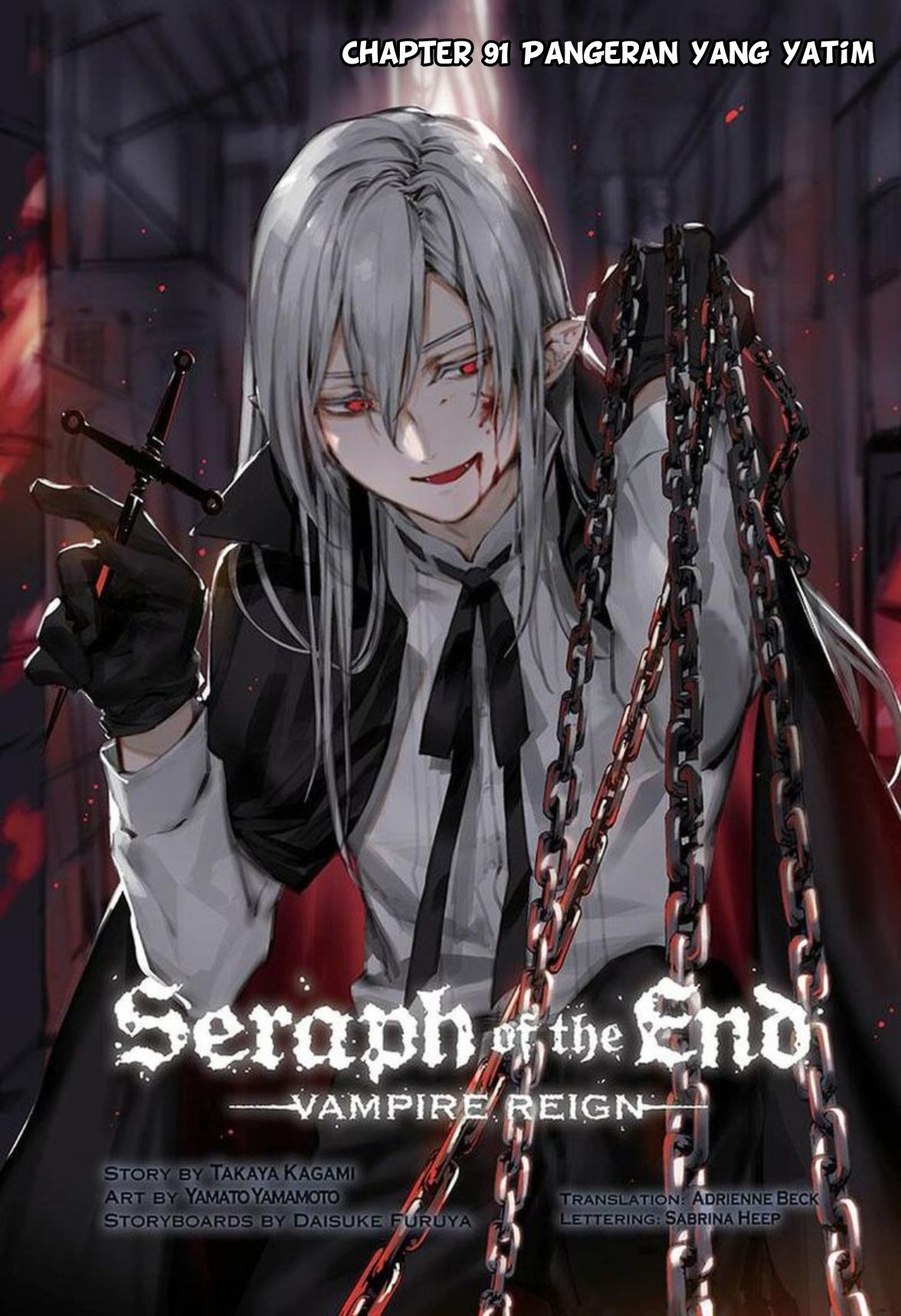 Owari no Seraph Chapter 91 - halaman 2