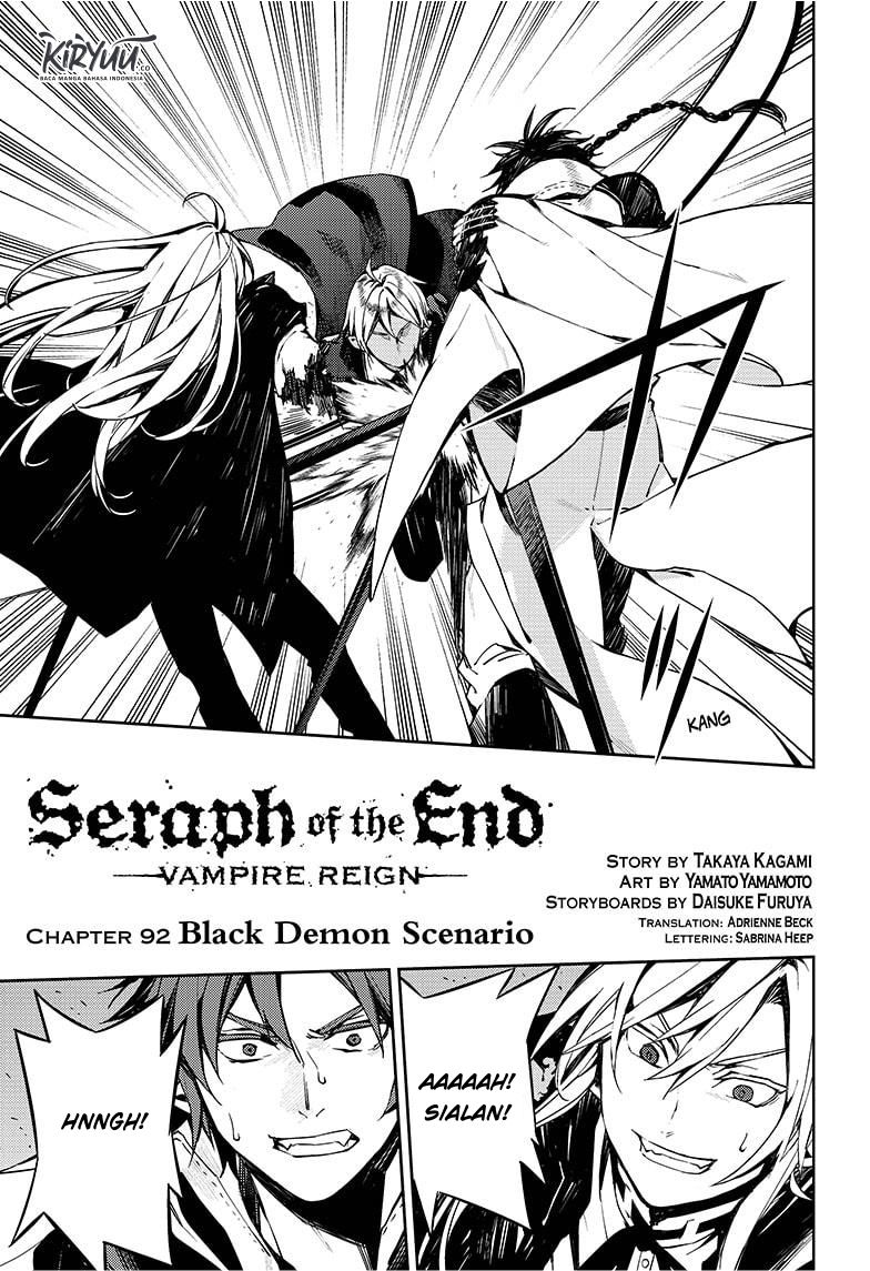 Owari no Seraph Chapter 92 - halaman 2