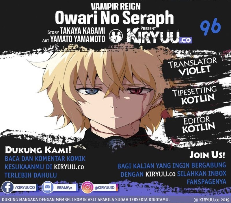 Owari no Seraph Chapter 96 - halaman 1