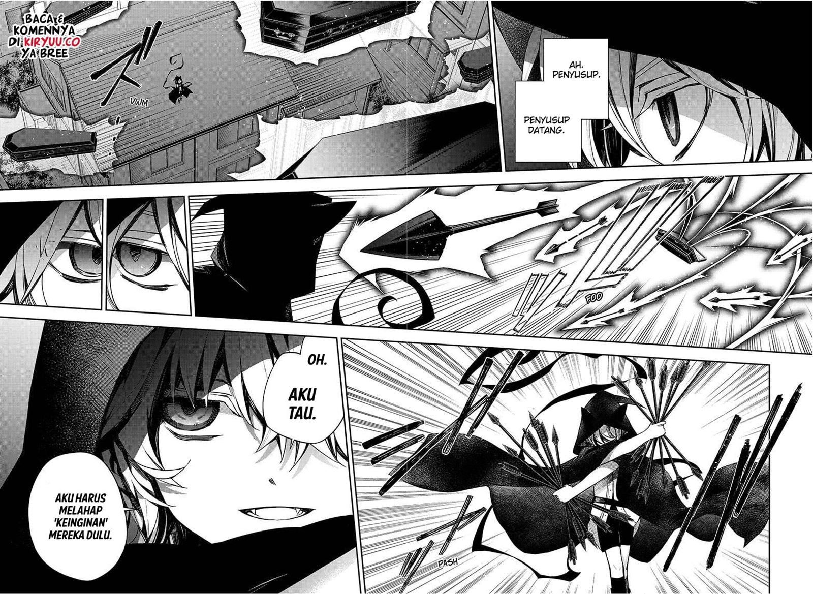 Owari no Seraph Chapter 98 - halaman 21
