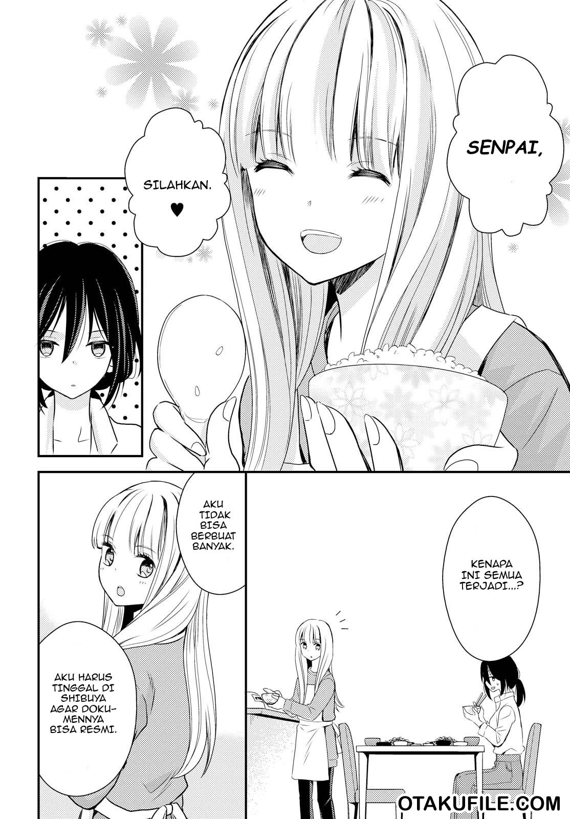 Oya ga Urusai node Kouhai (♀) to Gisou Kekkon Shitemita. Chapter 1 - halaman 12