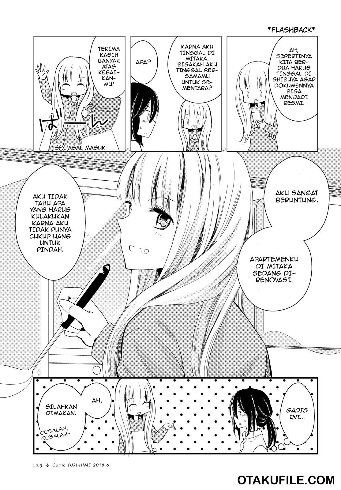 Oya ga Urusai node Kouhai (♀) to Gisou Kekkon Shitemita. Chapter 1 - halaman 13