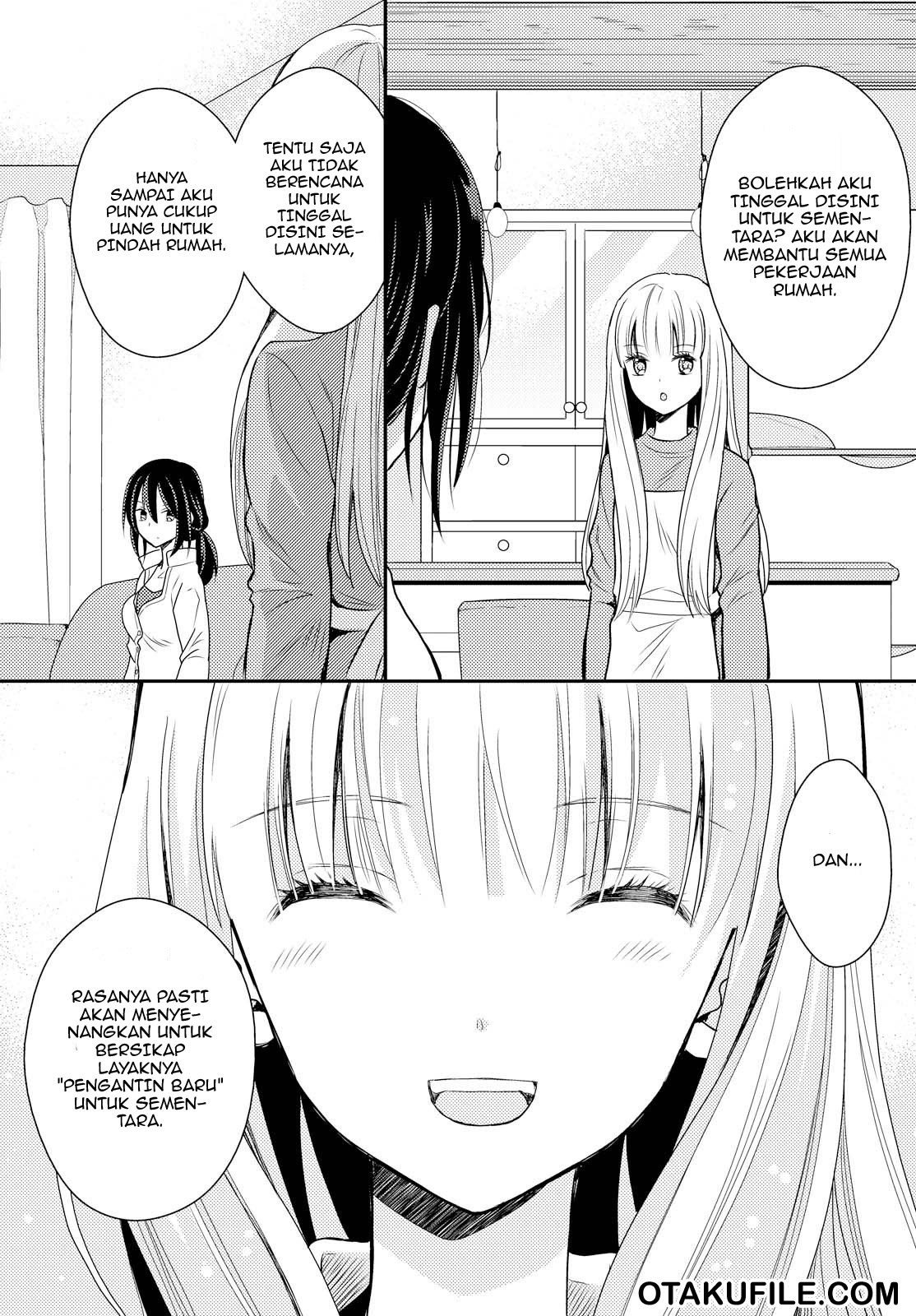 Oya ga Urusai node Kouhai (♀) to Gisou Kekkon Shitemita. Chapter 1 - halaman 17