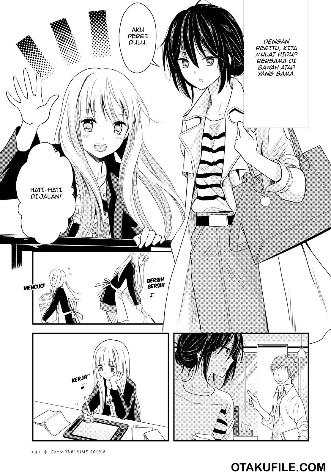 Oya ga Urusai node Kouhai (♀) to Gisou Kekkon Shitemita. Chapter 1 - halaman 19