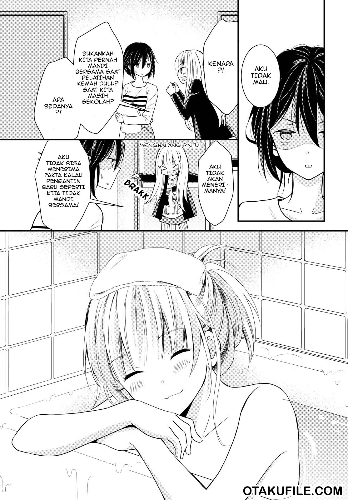 Oya ga Urusai node Kouhai (♀) to Gisou Kekkon Shitemita. Chapter 1 - halaman 21