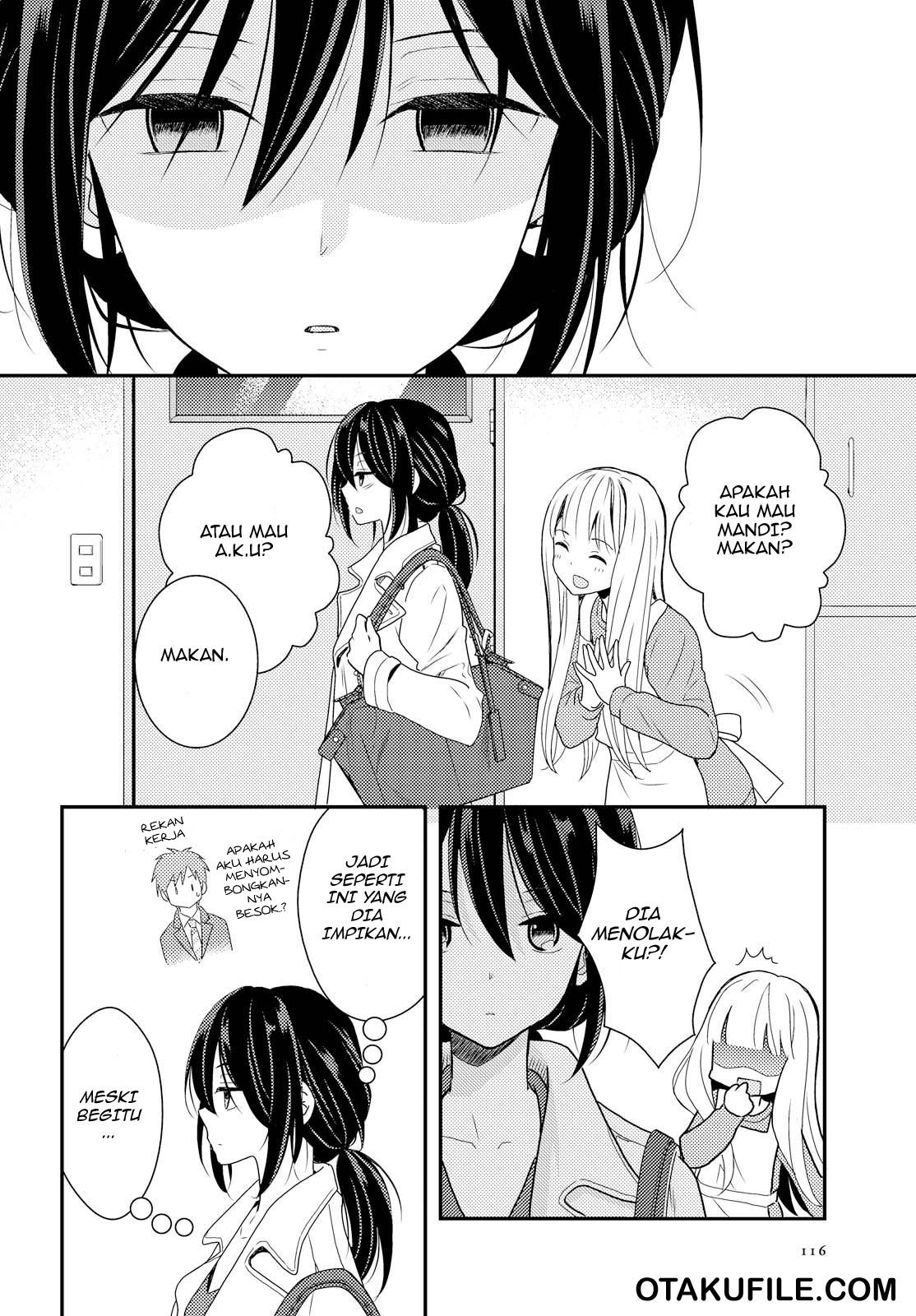 Oya ga Urusai node Kouhai (♀) to Gisou Kekkon Shitemita. Chapter 1 - halaman 4