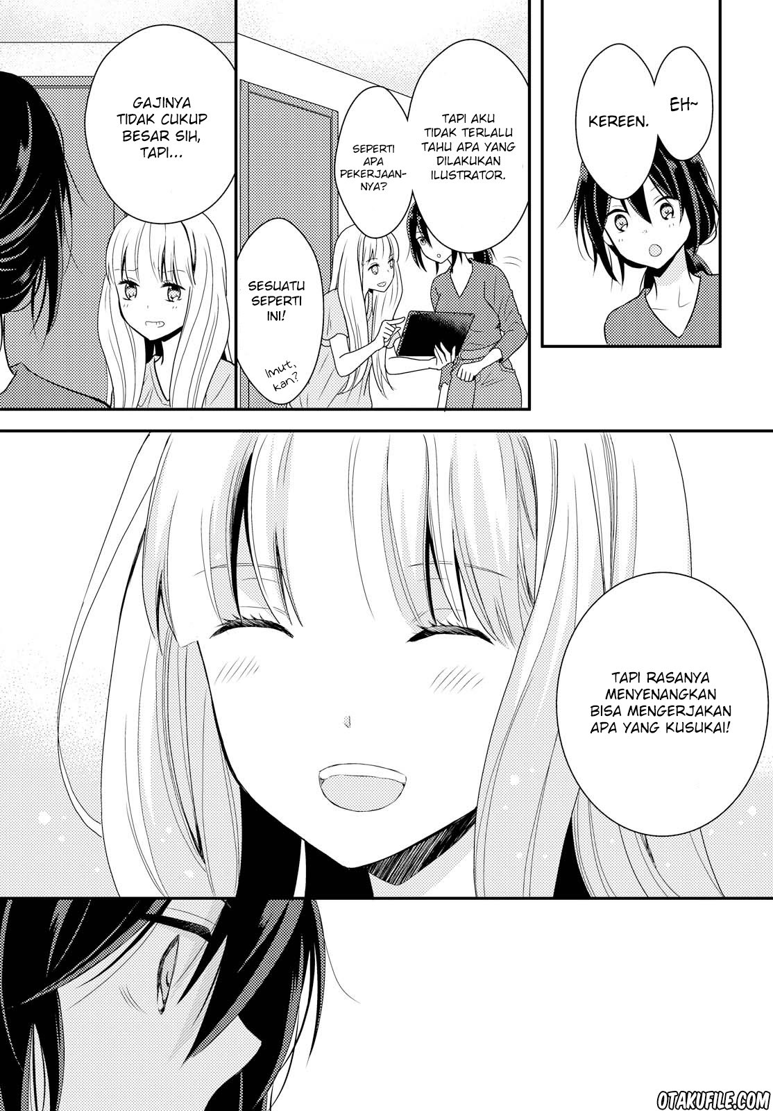 Oya ga Urusai node Kouhai (♀) to Gisou Kekkon Shitemita. Chapter 2 - halaman 10