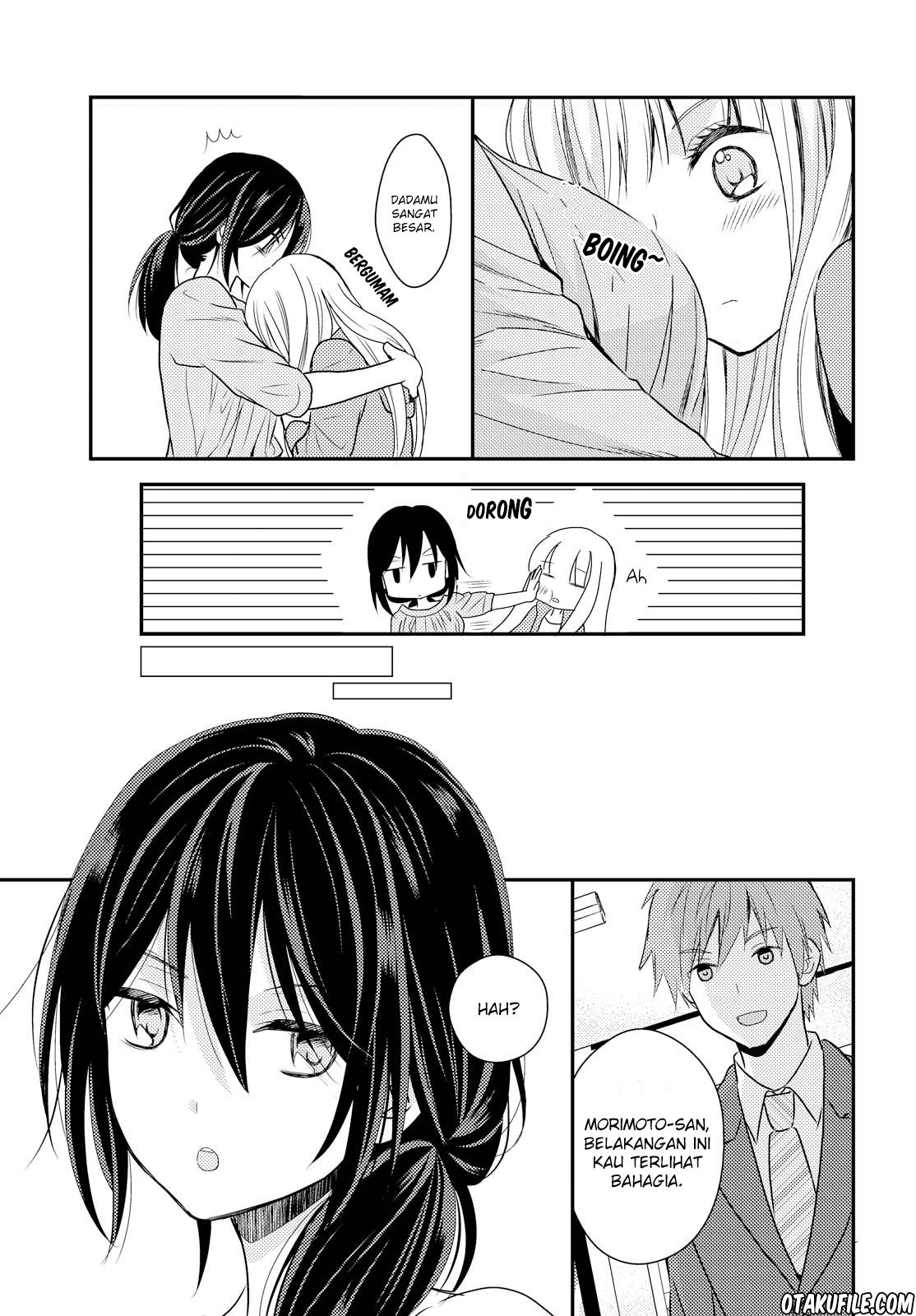 Oya ga Urusai node Kouhai (♀) to Gisou Kekkon Shitemita. Chapter 2 - halaman 28