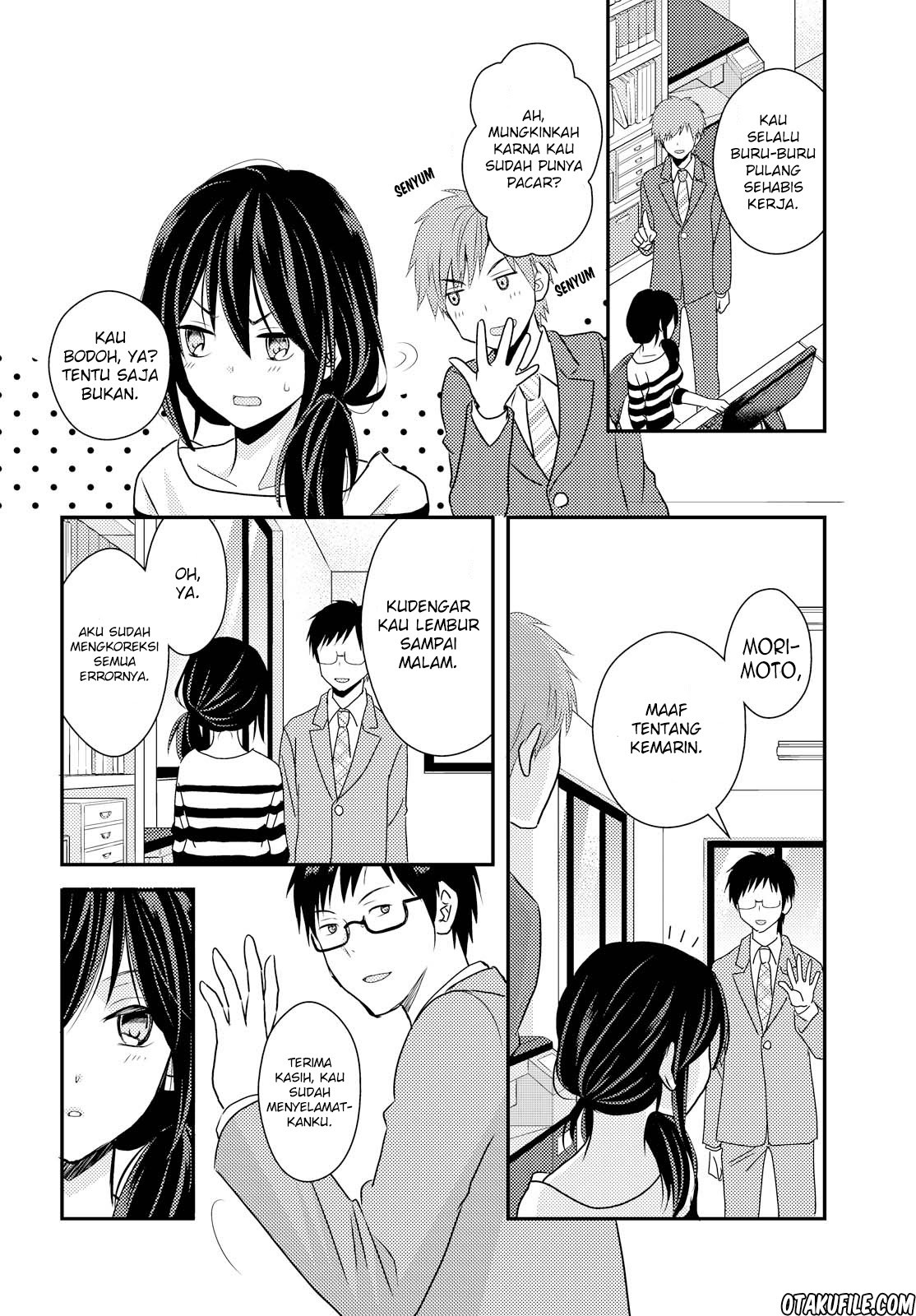 Oya ga Urusai node Kouhai (♀) to Gisou Kekkon Shitemita. Chapter 2 - halaman 29