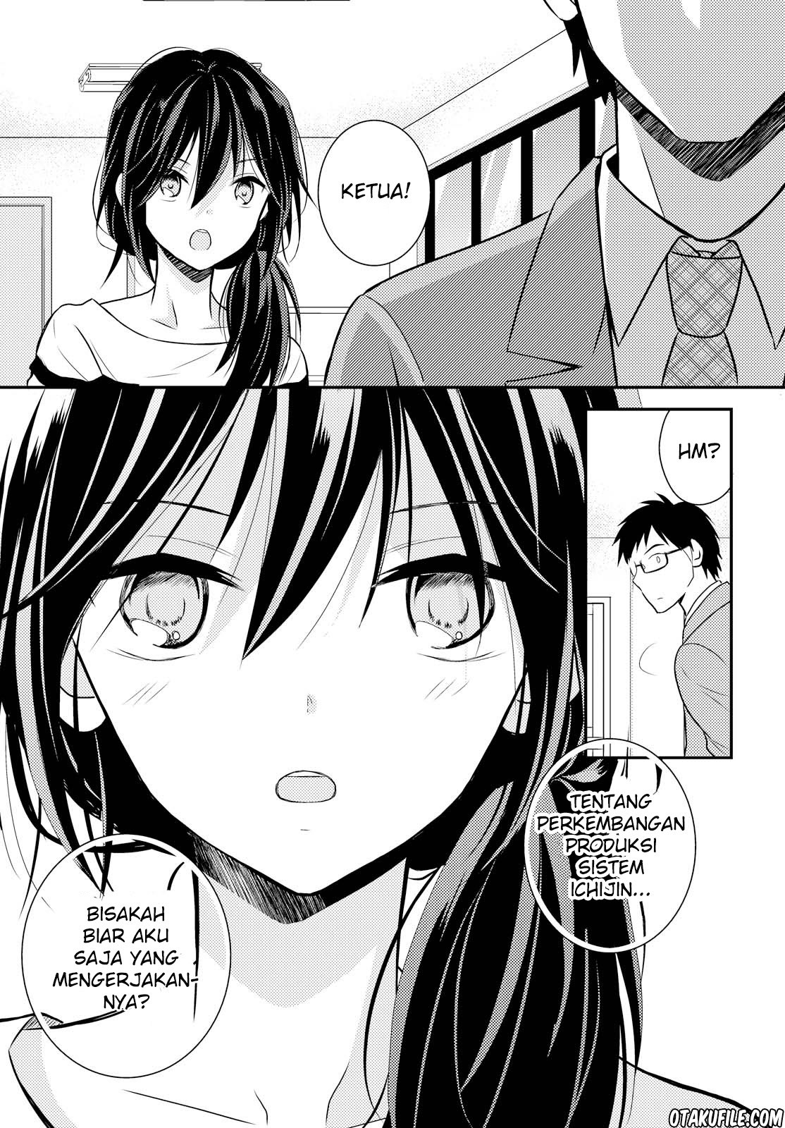 Oya ga Urusai node Kouhai (♀) to Gisou Kekkon Shitemita. Chapter 2 - halaman 30