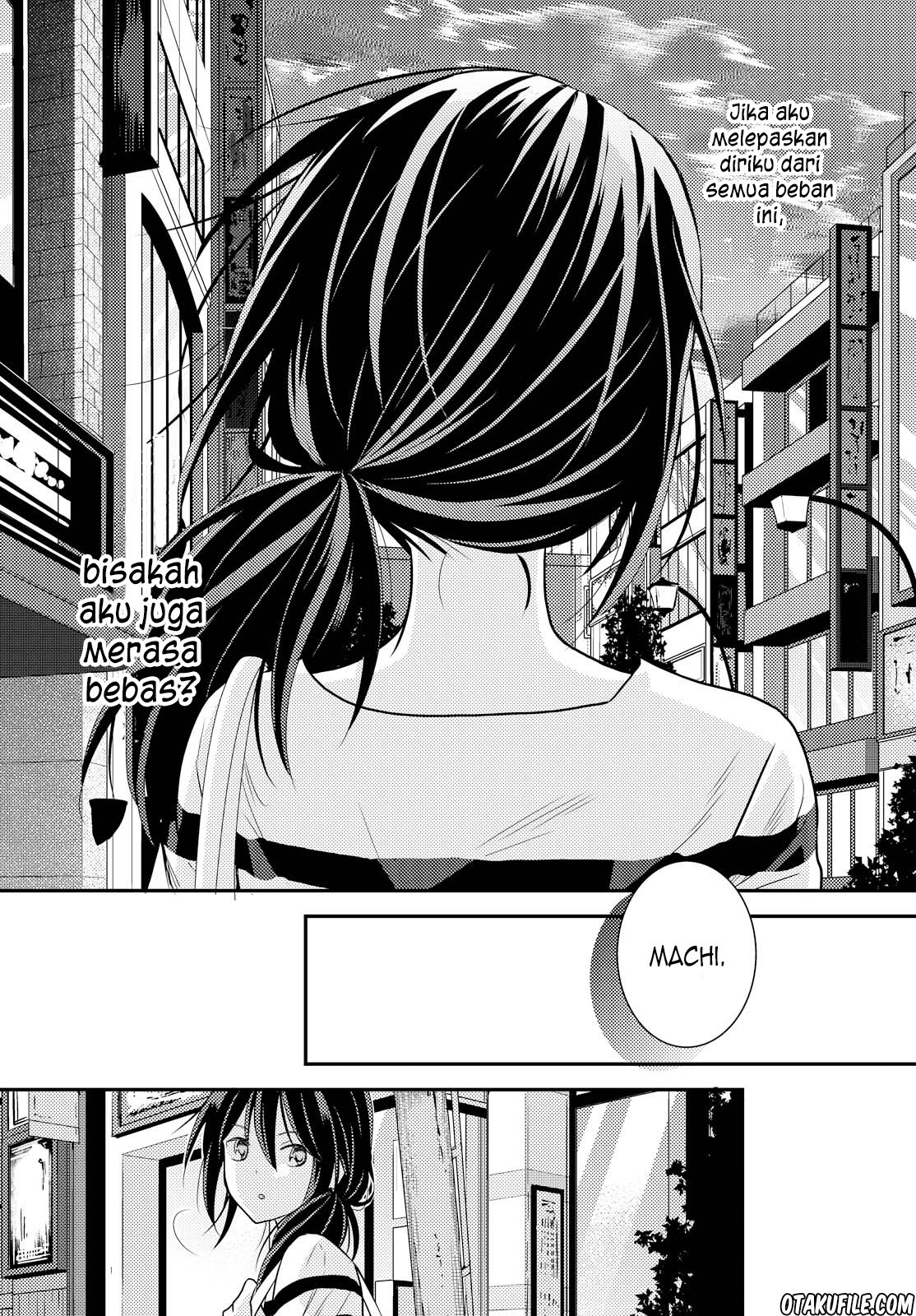 Oya ga Urusai node Kouhai (♀) to Gisou Kekkon Shitemita. Chapter 2 - halaman 32
