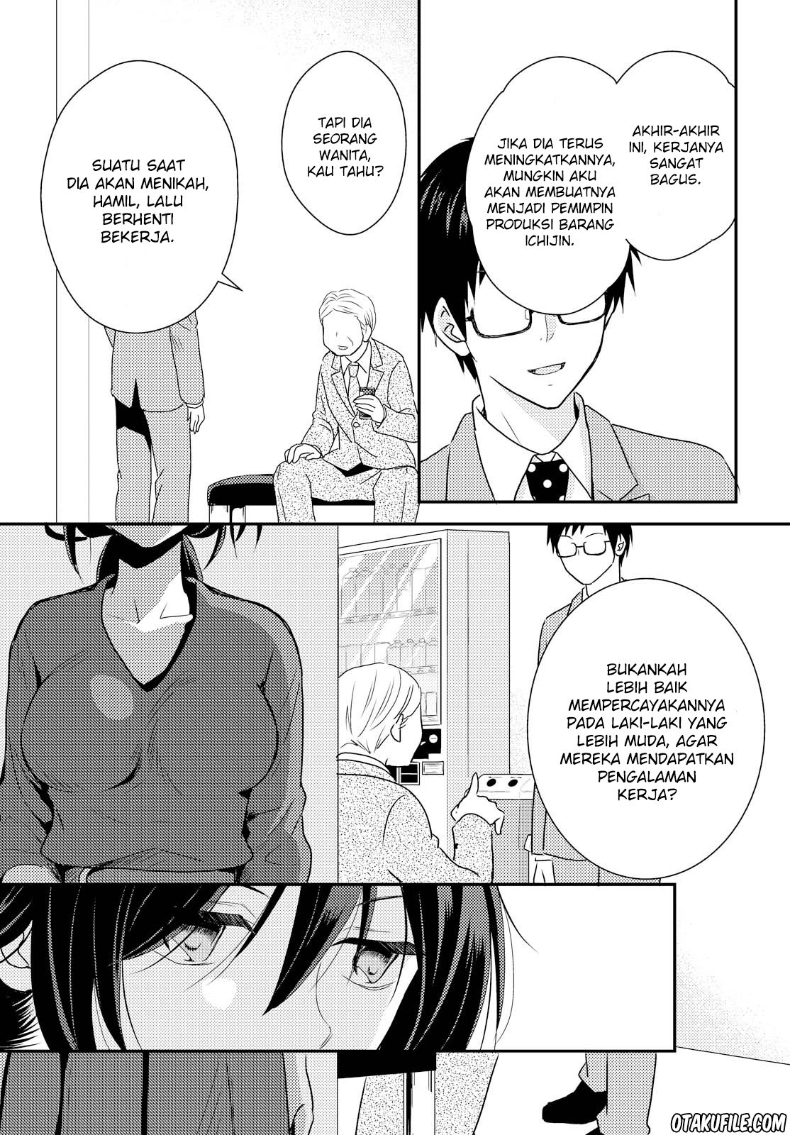 Oya ga Urusai node Kouhai (♀) to Gisou Kekkon Shitemita. Chapter 2 - halaman 6