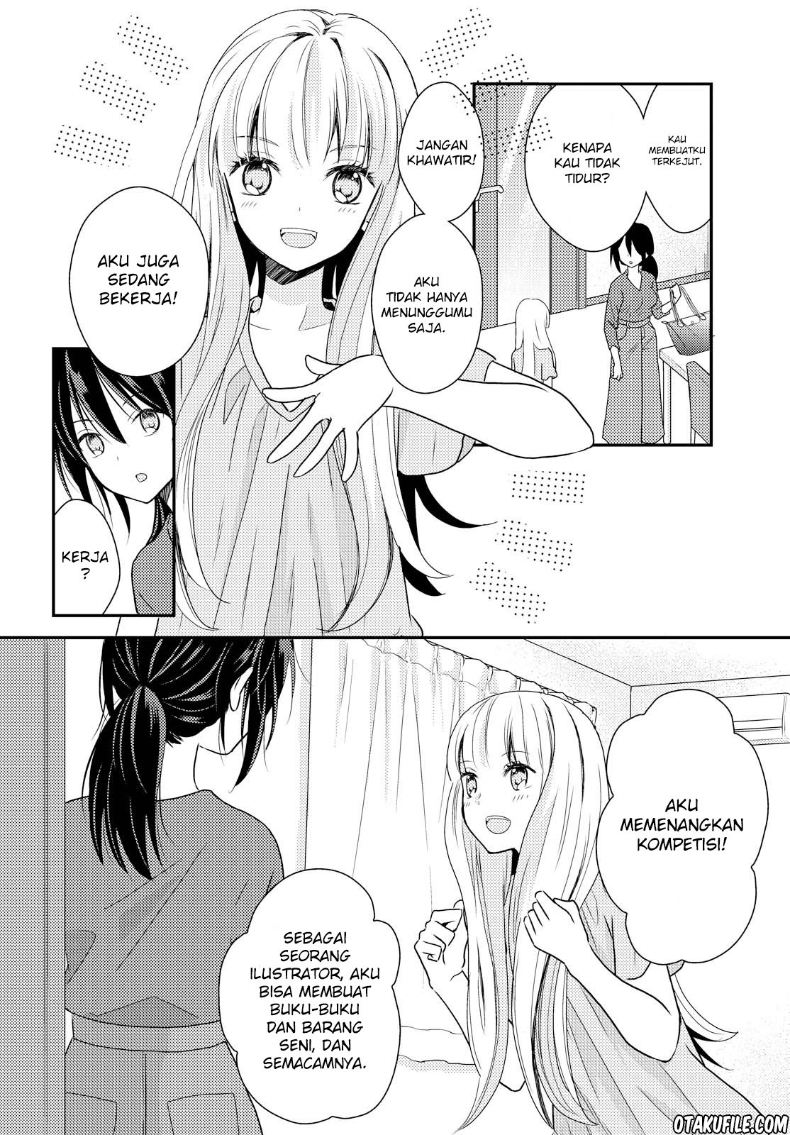 Oya ga Urusai node Kouhai (♀) to Gisou Kekkon Shitemita. Chapter 2 - halaman 9