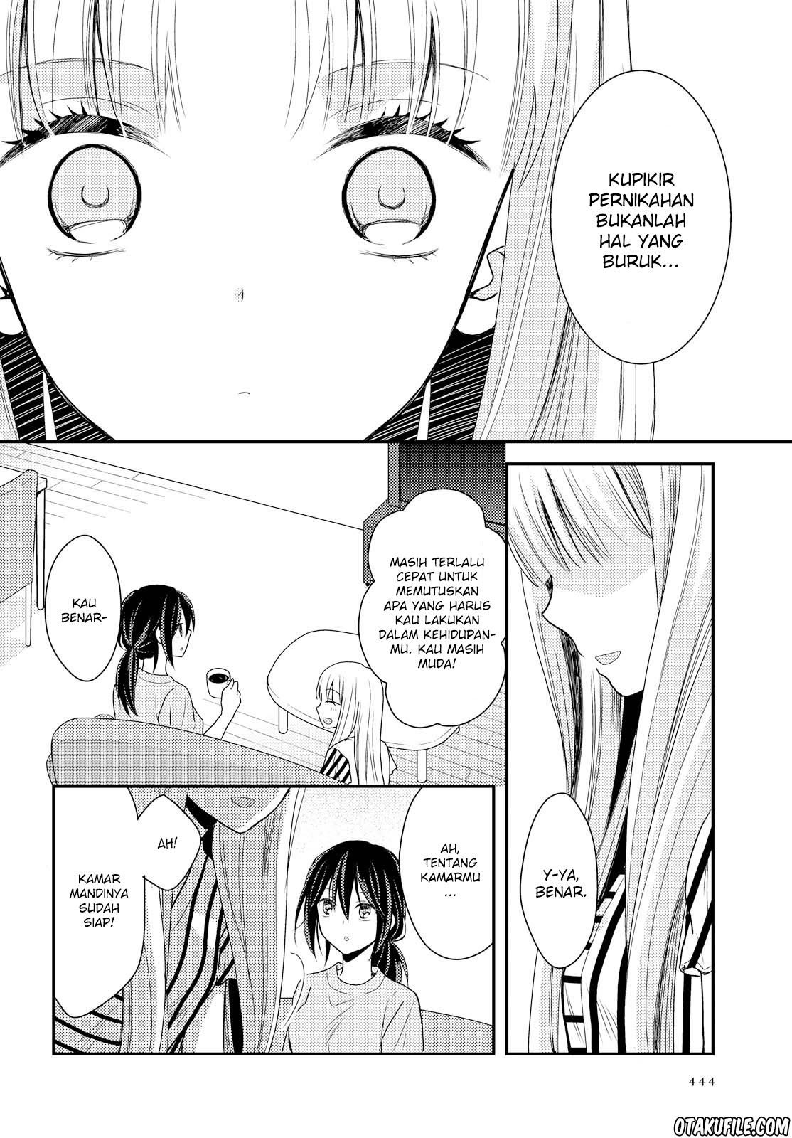 Oya ga Urusai node Kouhai (♀) to Gisou Kekkon Shitemita. Chapter 3 - halaman 14