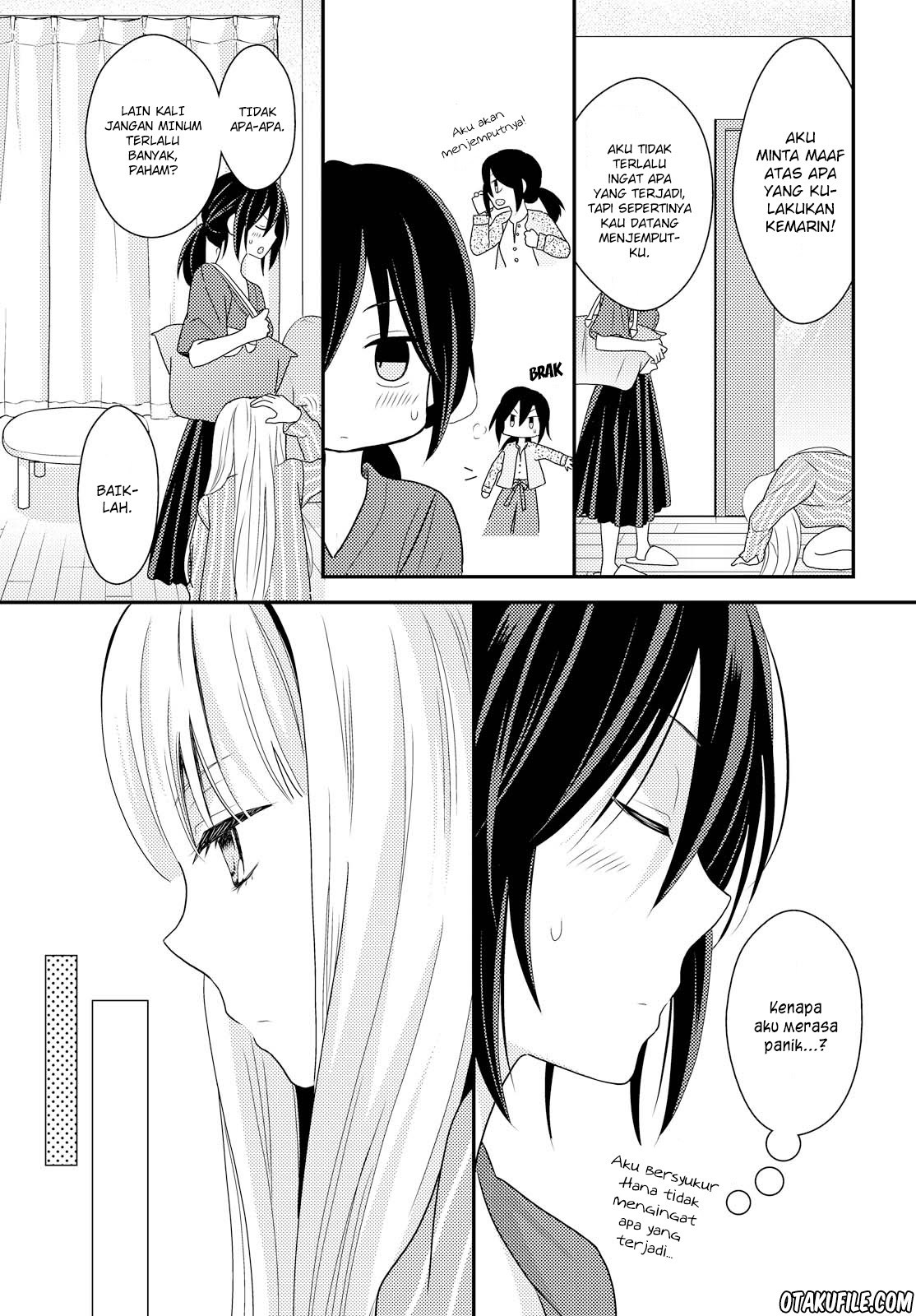 Oya ga Urusai node Kouhai (♀) to Gisou Kekkon Shitemita. Chapter 3 - halaman 25