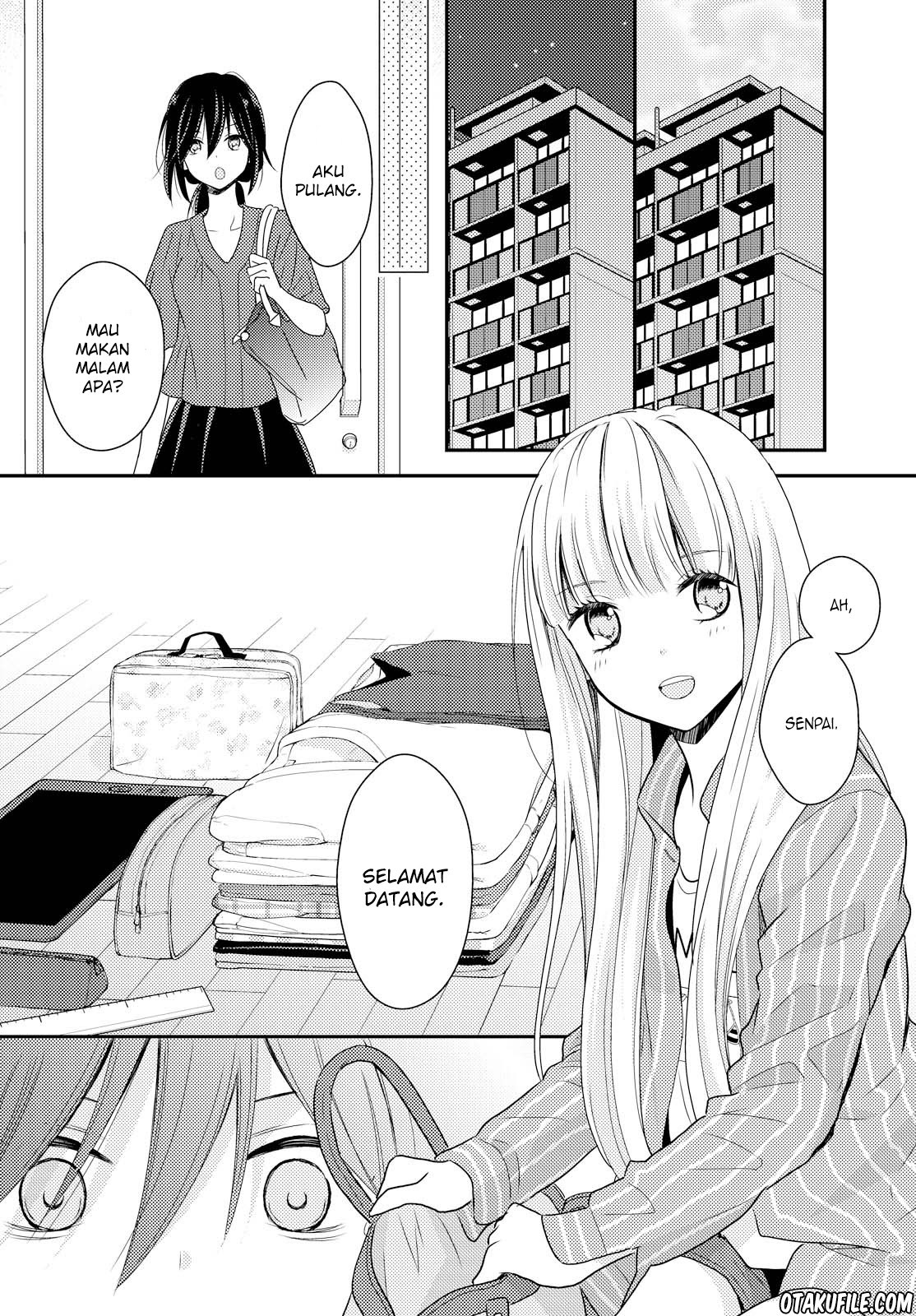 Oya ga Urusai node Kouhai (♀) to Gisou Kekkon Shitemita. Chapter 3 - halaman 26