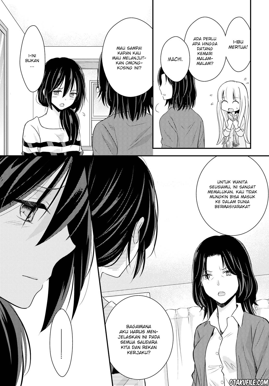 Oya ga Urusai node Kouhai (♀) to Gisou Kekkon Shitemita. Chapter 3 - halaman 3