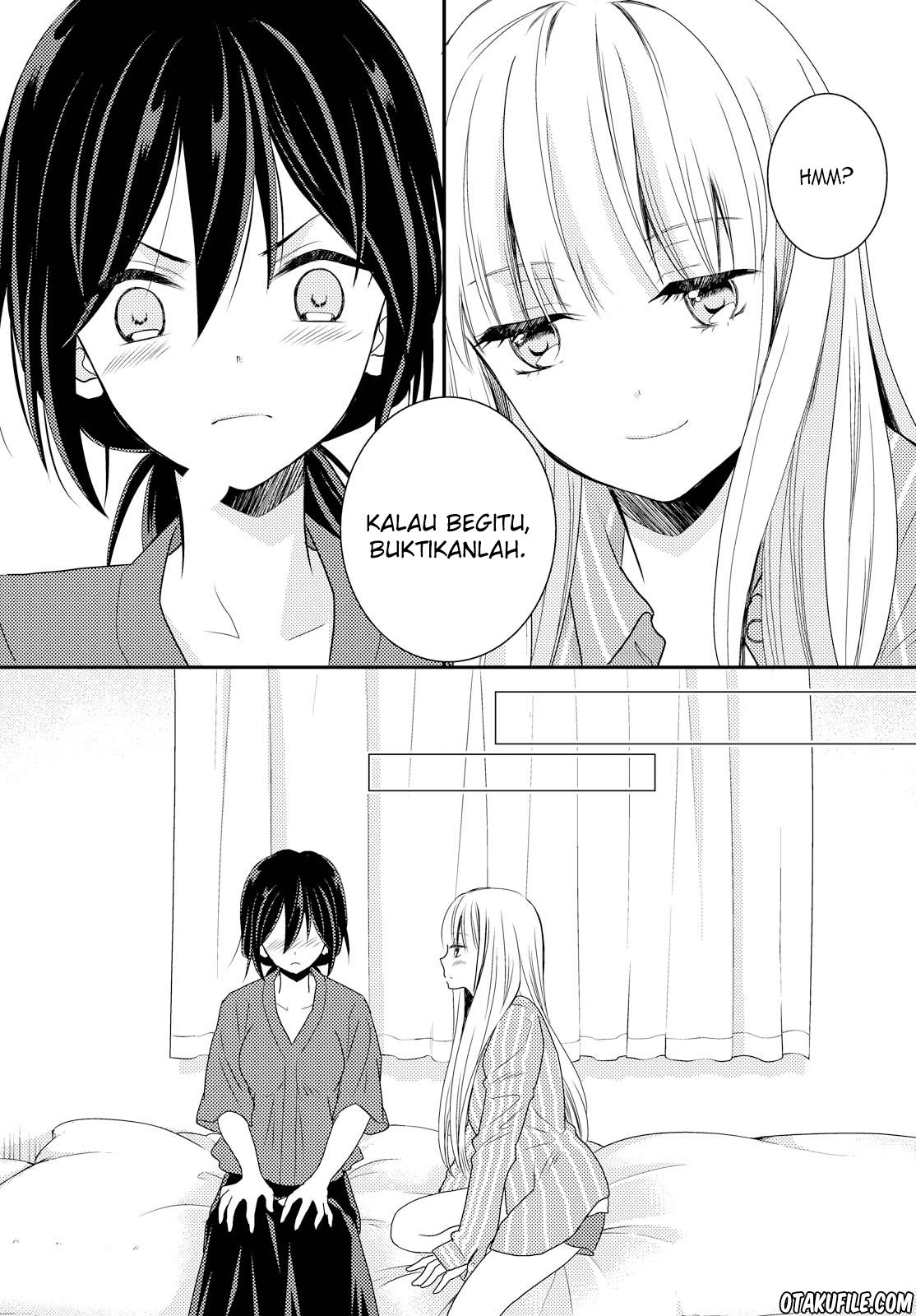 Oya ga Urusai node Kouhai (♀) to Gisou Kekkon Shitemita. Chapter 3 - halaman 32