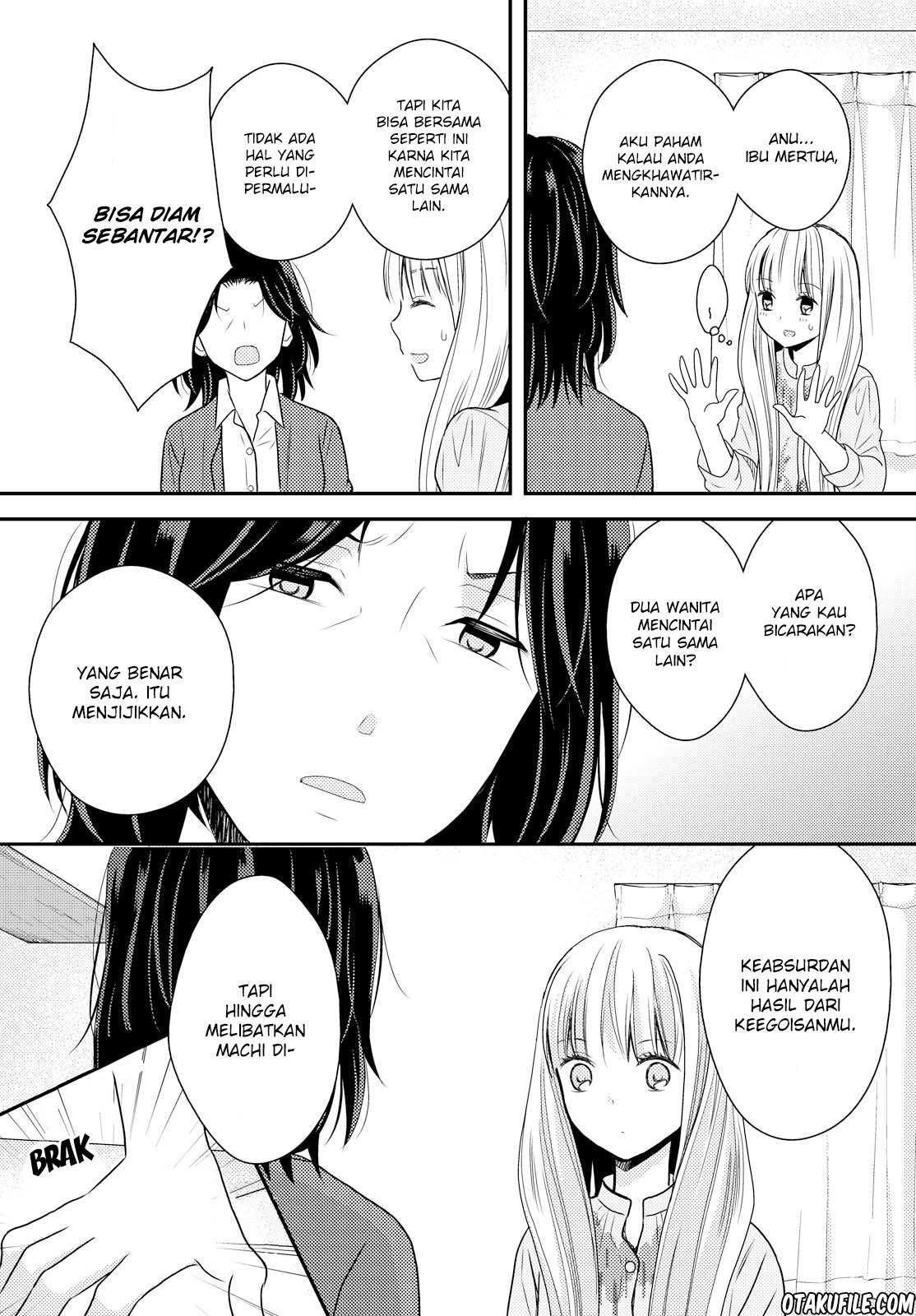Oya ga Urusai node Kouhai (♀) to Gisou Kekkon Shitemita. Chapter 3 - halaman 4