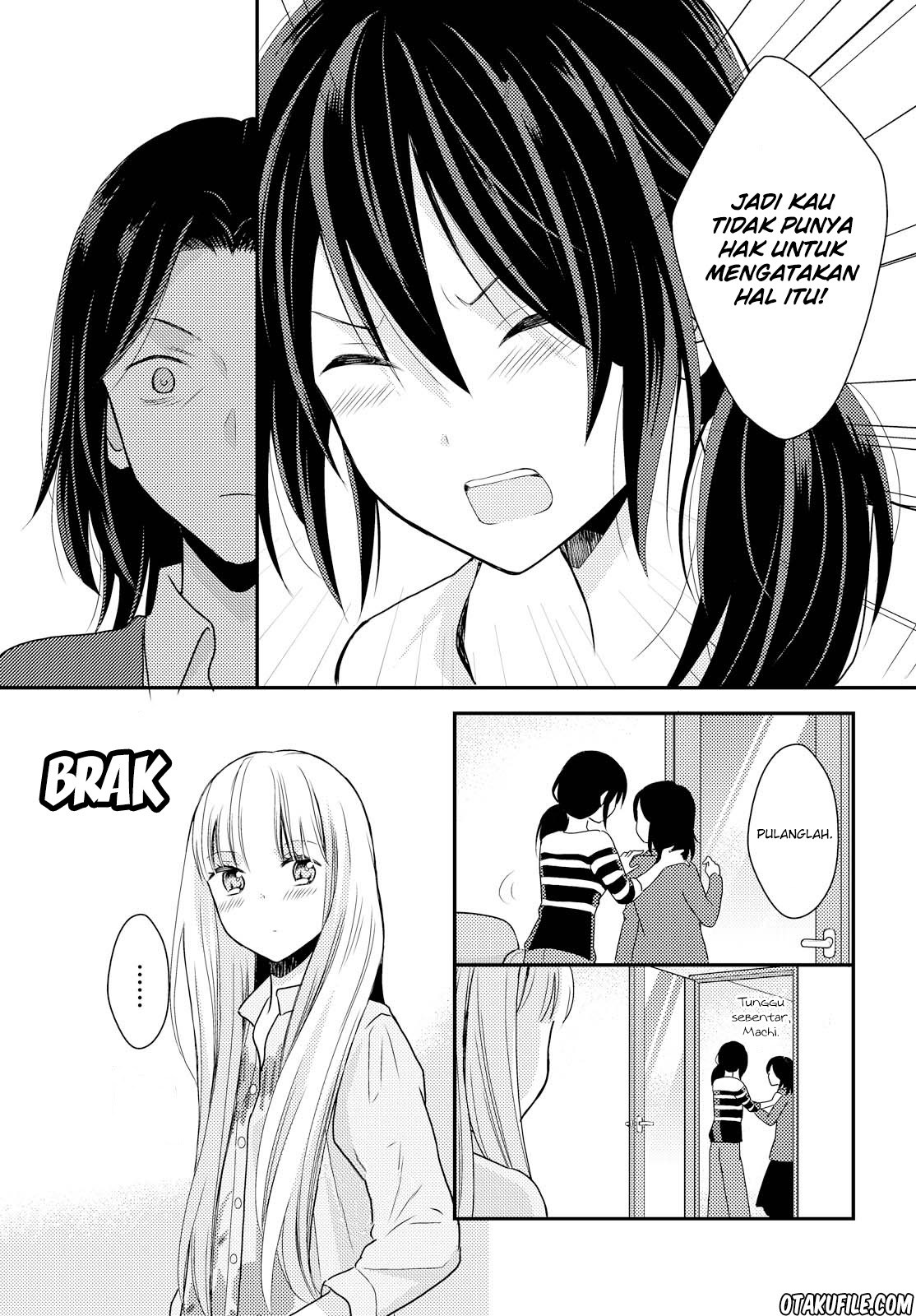 Oya ga Urusai node Kouhai (♀) to Gisou Kekkon Shitemita. Chapter 3 - halaman 7