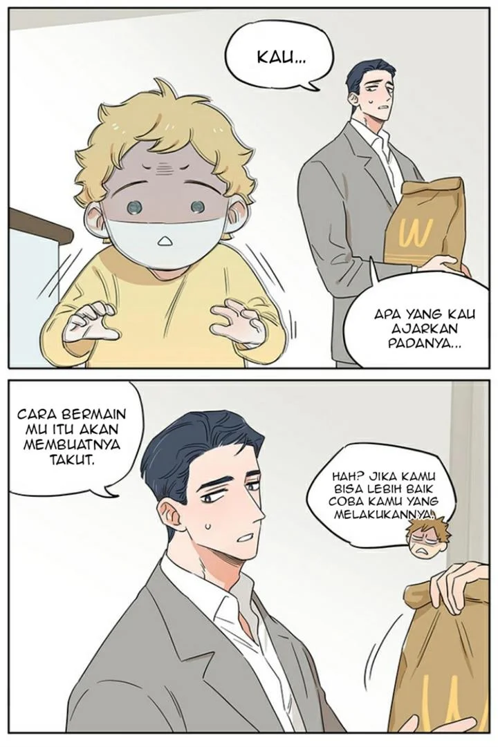 Papa Wolf and the Puppy Chapter 100 - halaman 14