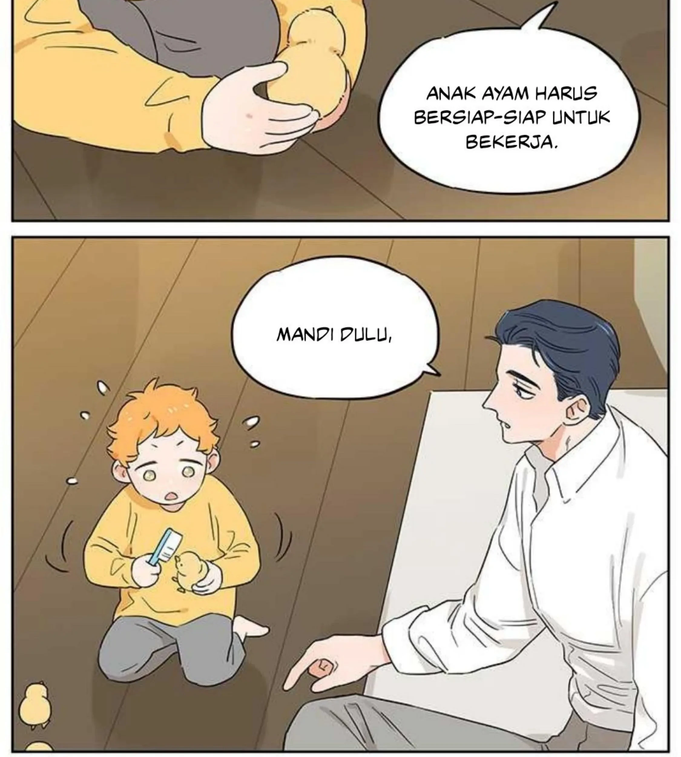 Papa Wolf and the Puppy Chapter 101 - halaman 26