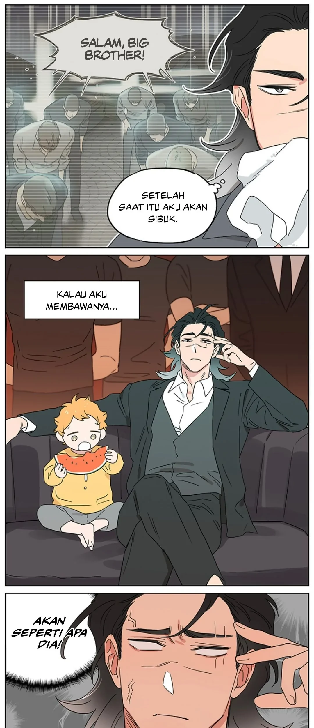 Papa Wolf and the Puppy Chapter 107 - halaman 8