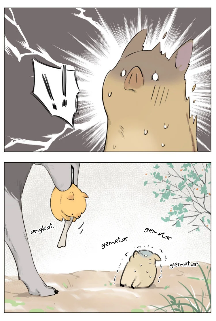 Papa Wolf and the Puppy Chapter 11 - halaman 12