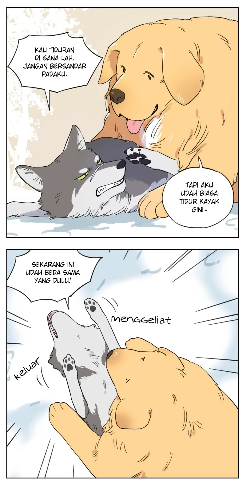 Papa Wolf and the Puppy Chapter 2 - halaman 5