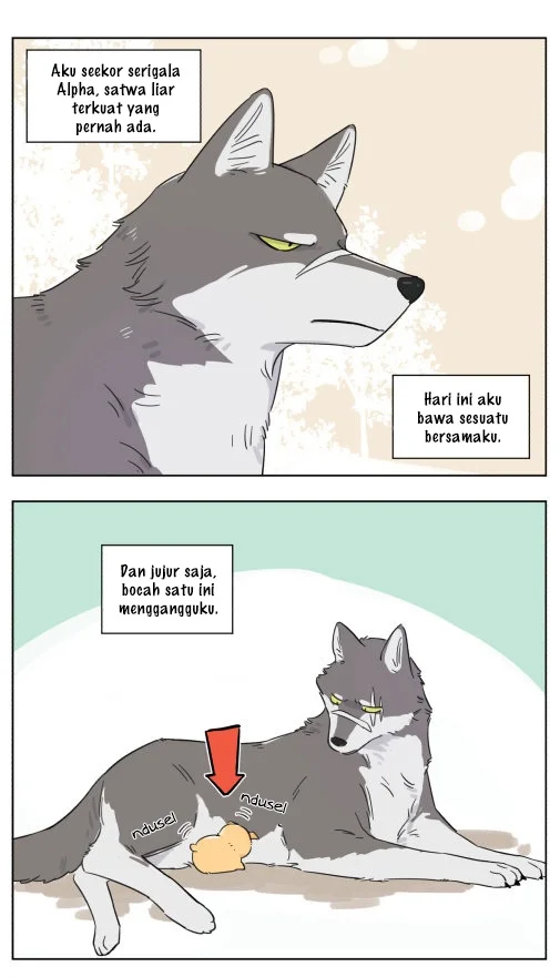 Papa Wolf and the Puppy Chapter 3 - halaman 4