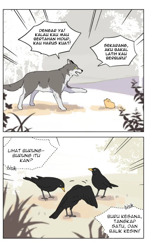 Papa Wolf and the Puppy Chapter 3 - halaman 8