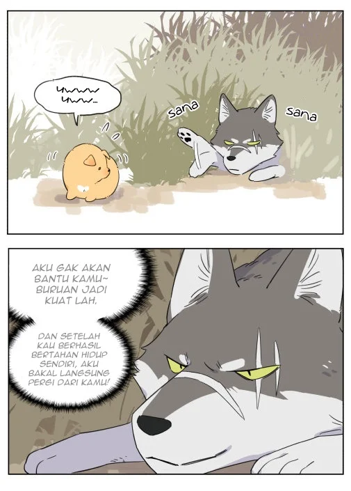 Papa Wolf and the Puppy Chapter 3 - halaman 9